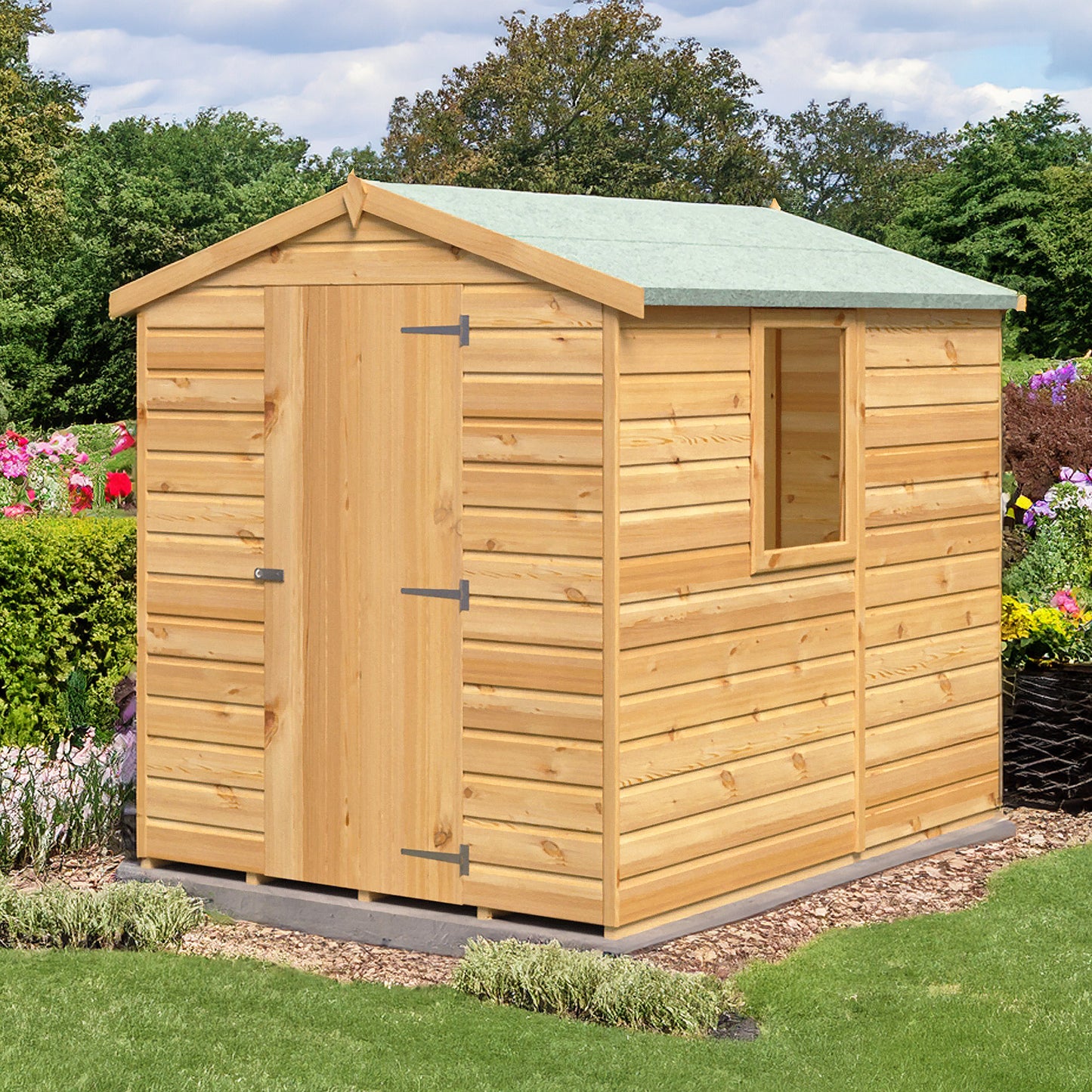 Shiplap 7 x 5 Shiplap Apex Shed