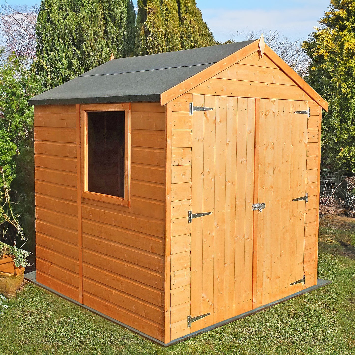 Arran 6 x 6 Shiplap Apex Shed