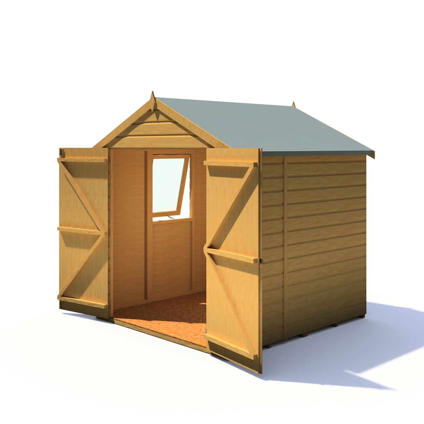 Arran 6 x 6 Shiplap Apex Shed