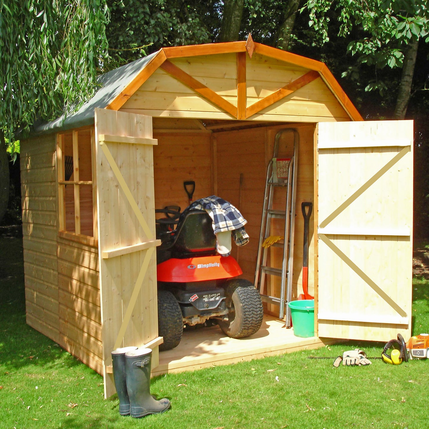 Barn 7 x 7 Shiplap Apex Shed