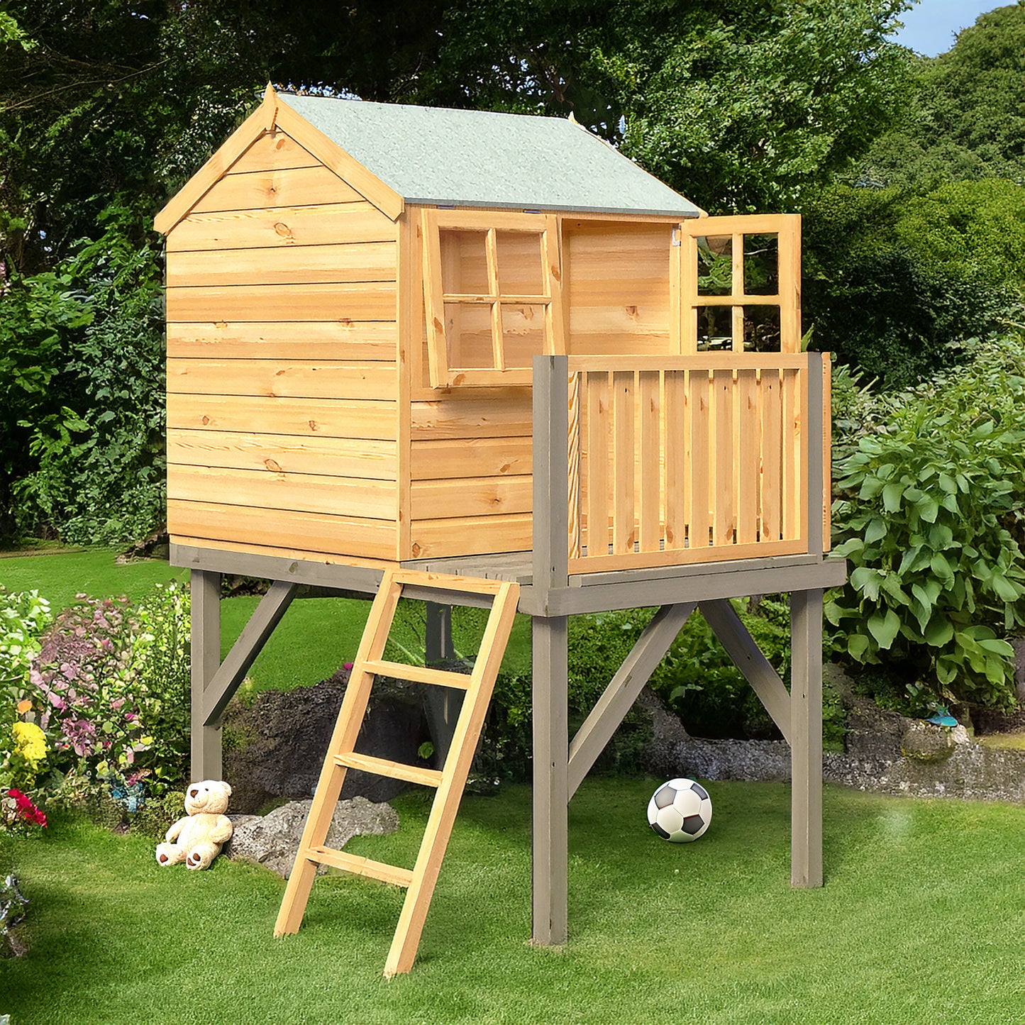 Bunny With Platfom 6x4 Playhouse