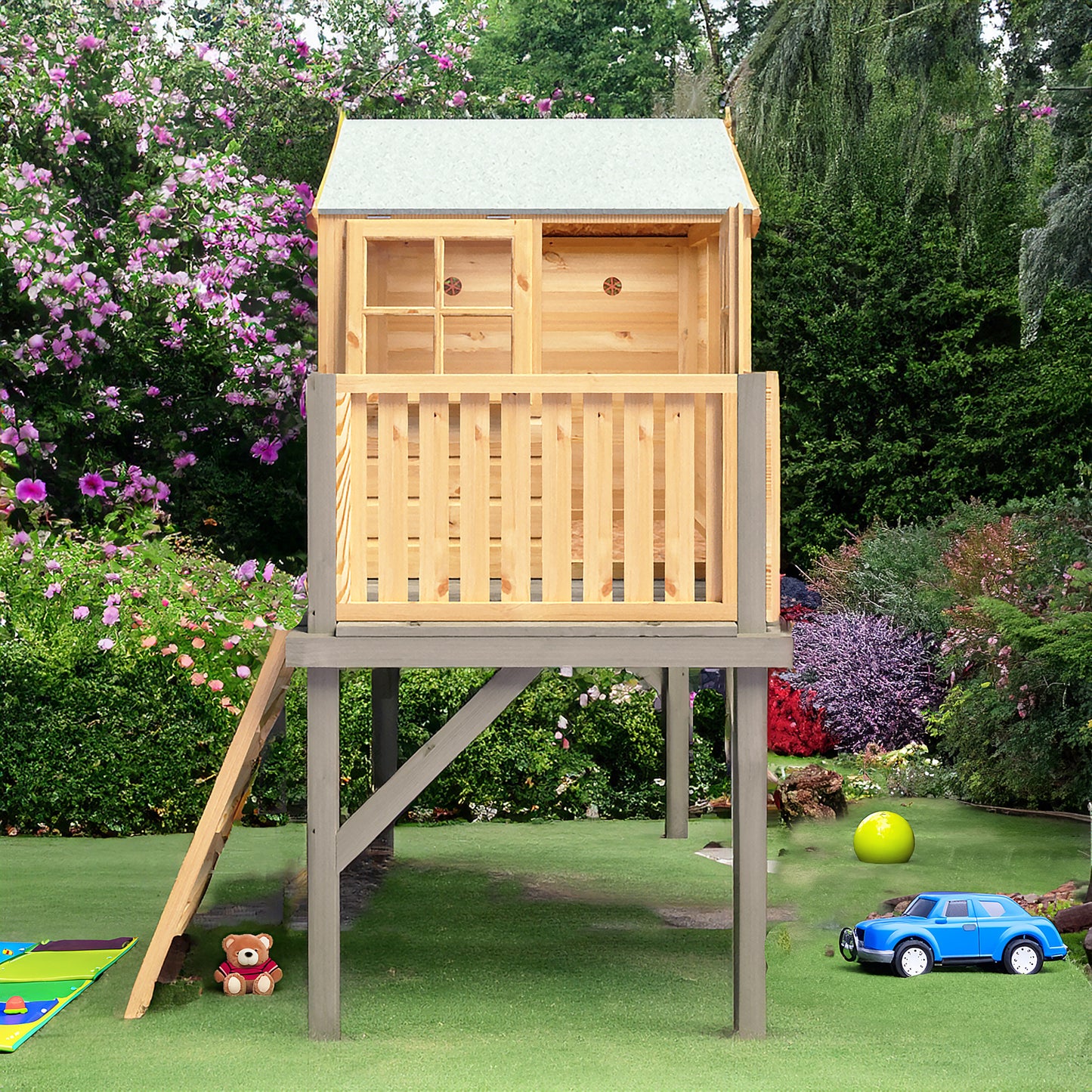 Bunny With Platfom 6x4 Playhouse
