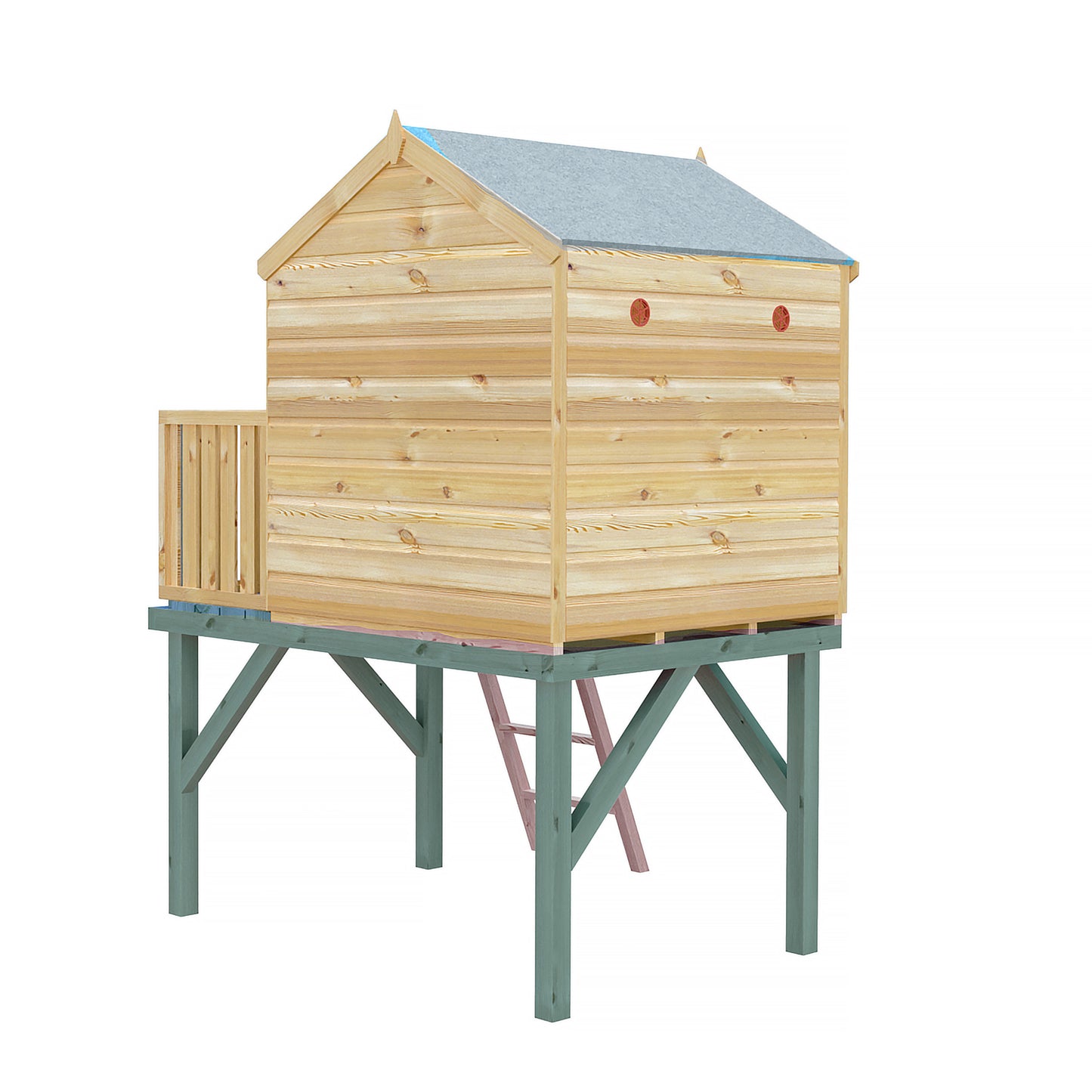 Bunny With Platfom 6x4 Playhouse