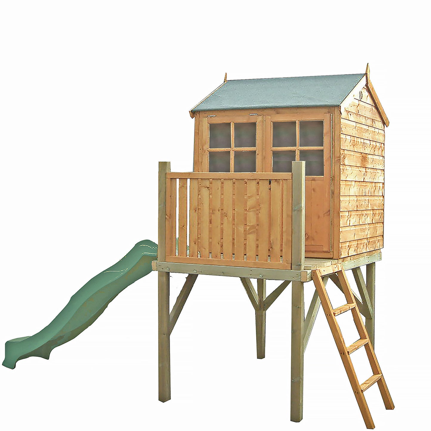 Bunny with Platfom and Slide 6x4 Playhouse