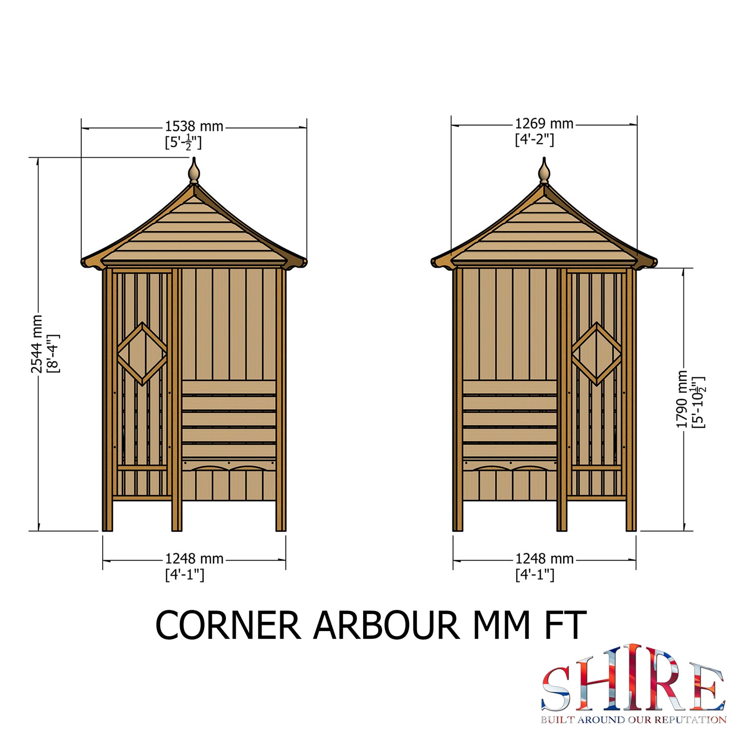Corner Arbour