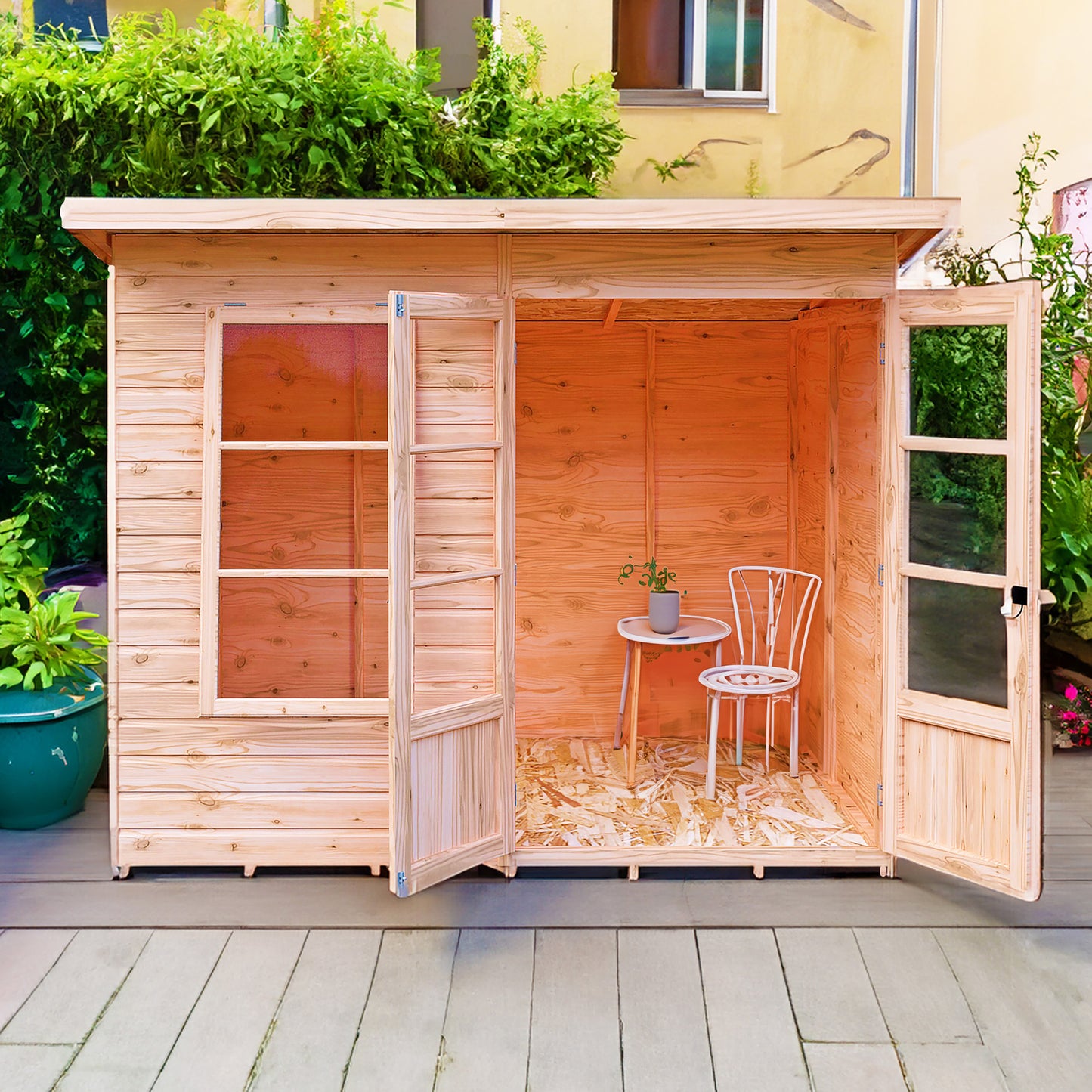 Dahlia 8x6 Pent Summerhouse