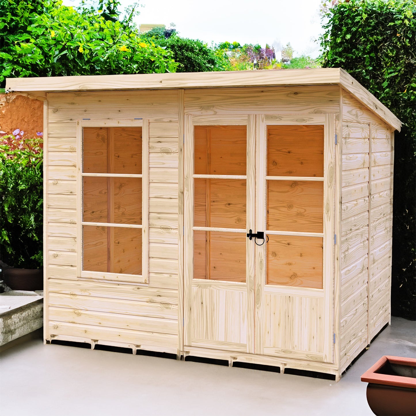 Dahlia 8x6 Pent Summerhouse