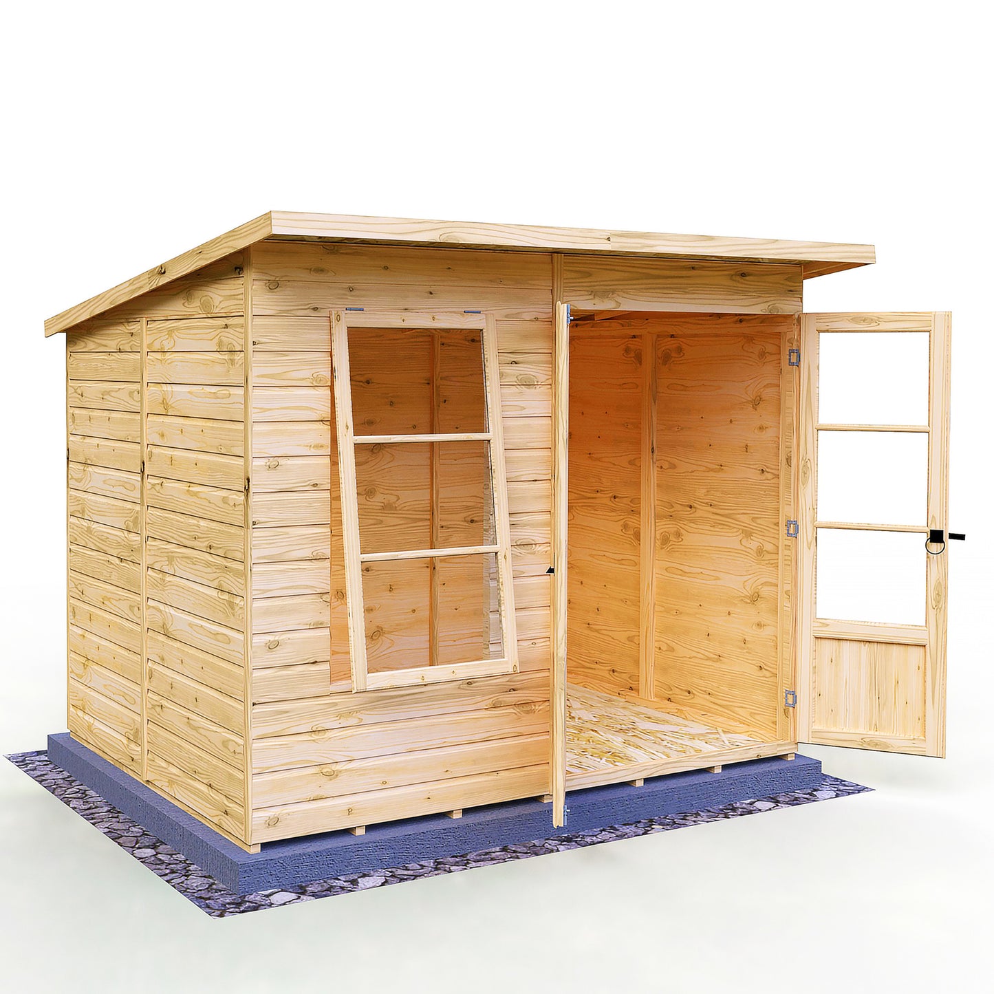 Dahlia 8x6 Pent Summerhouse