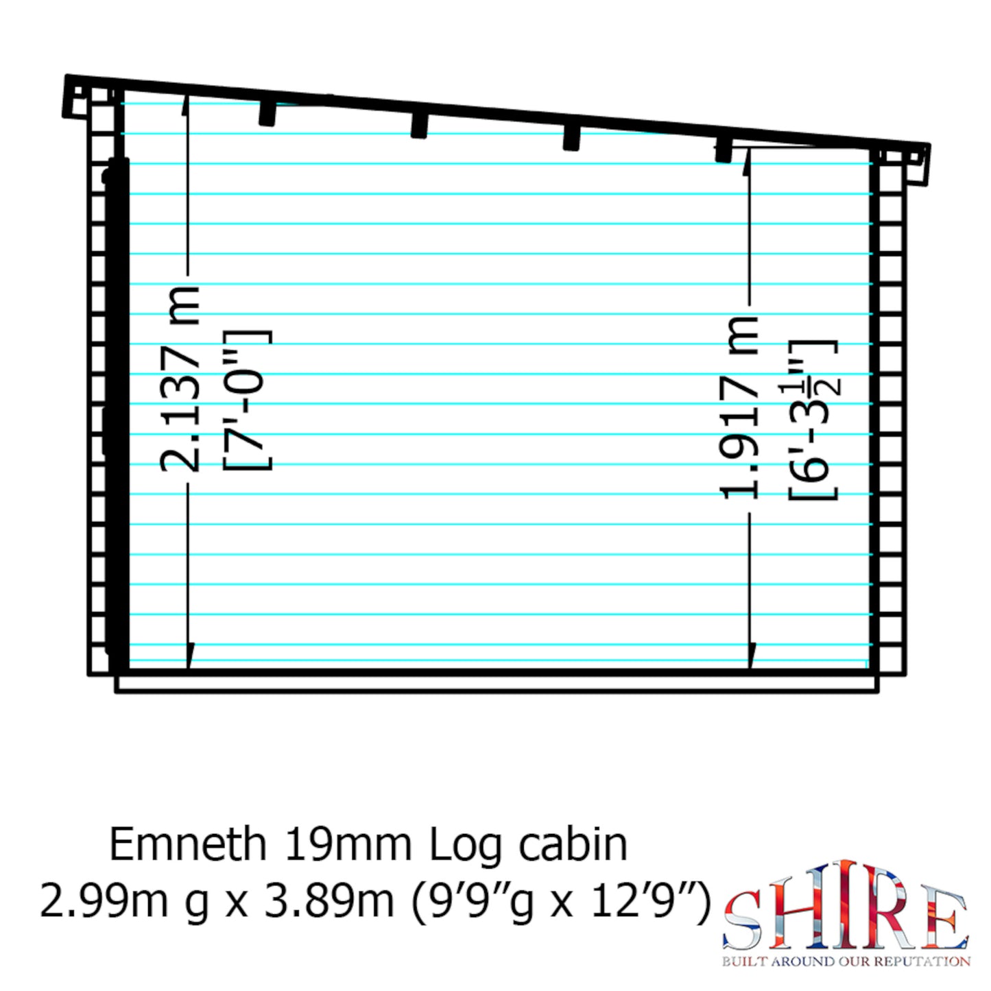 Emneth Log Cabin 10x13