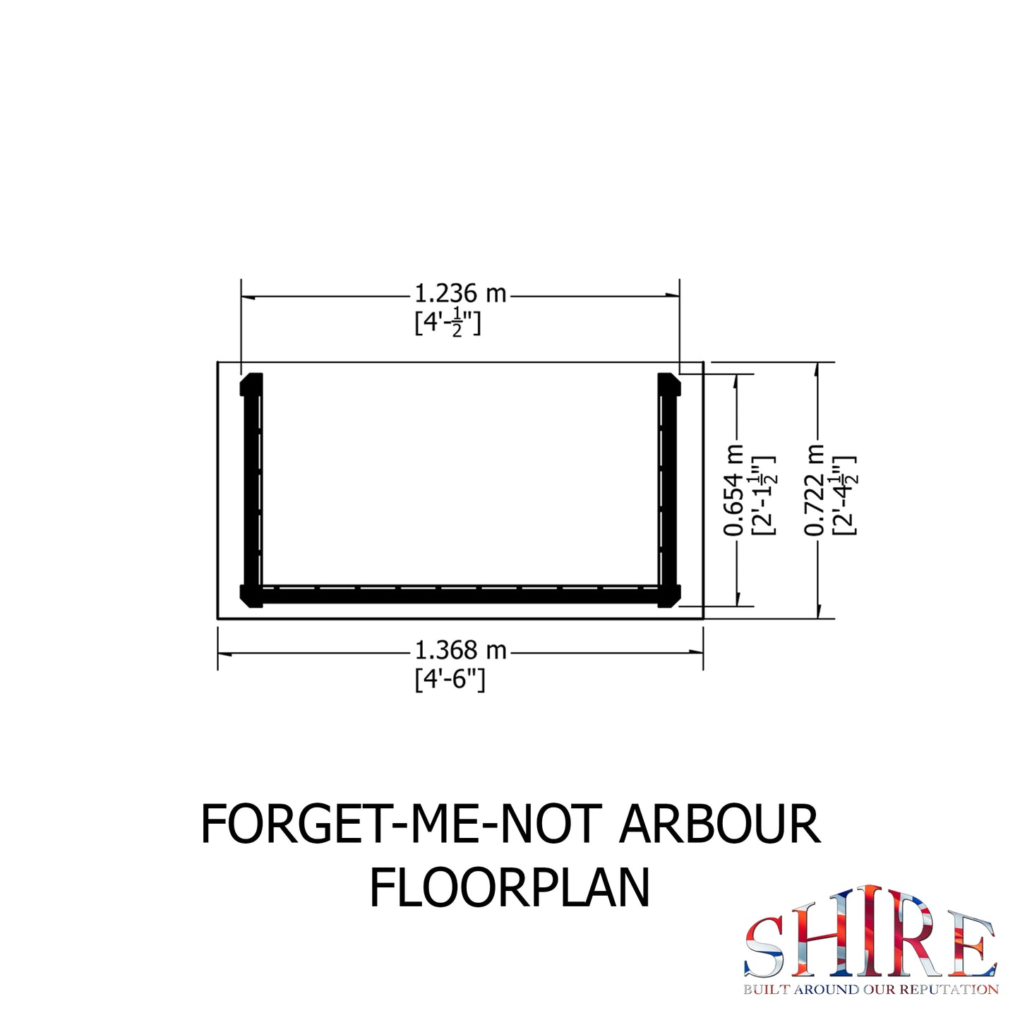 Forget Me Not Arbour