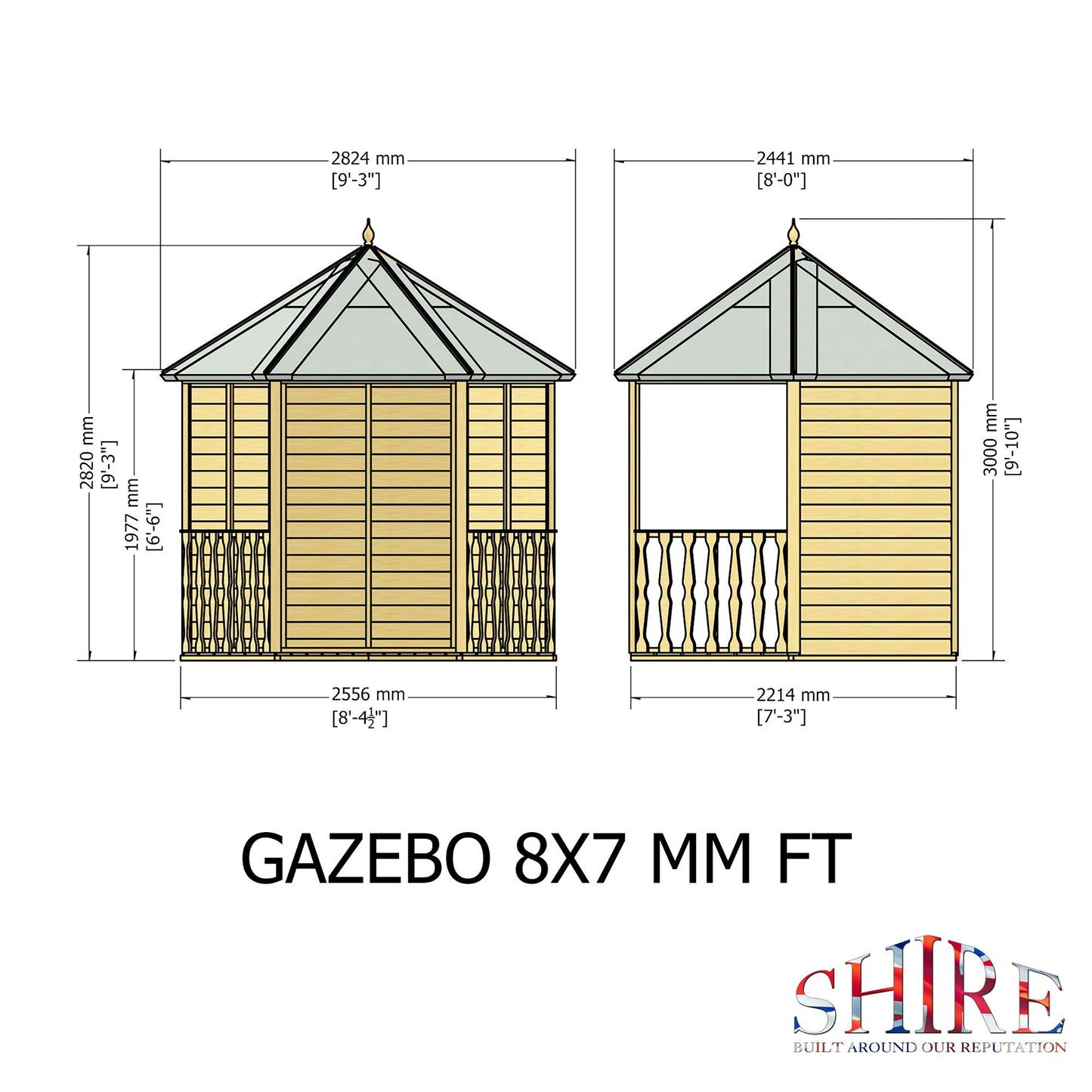 Gazebo 8x7