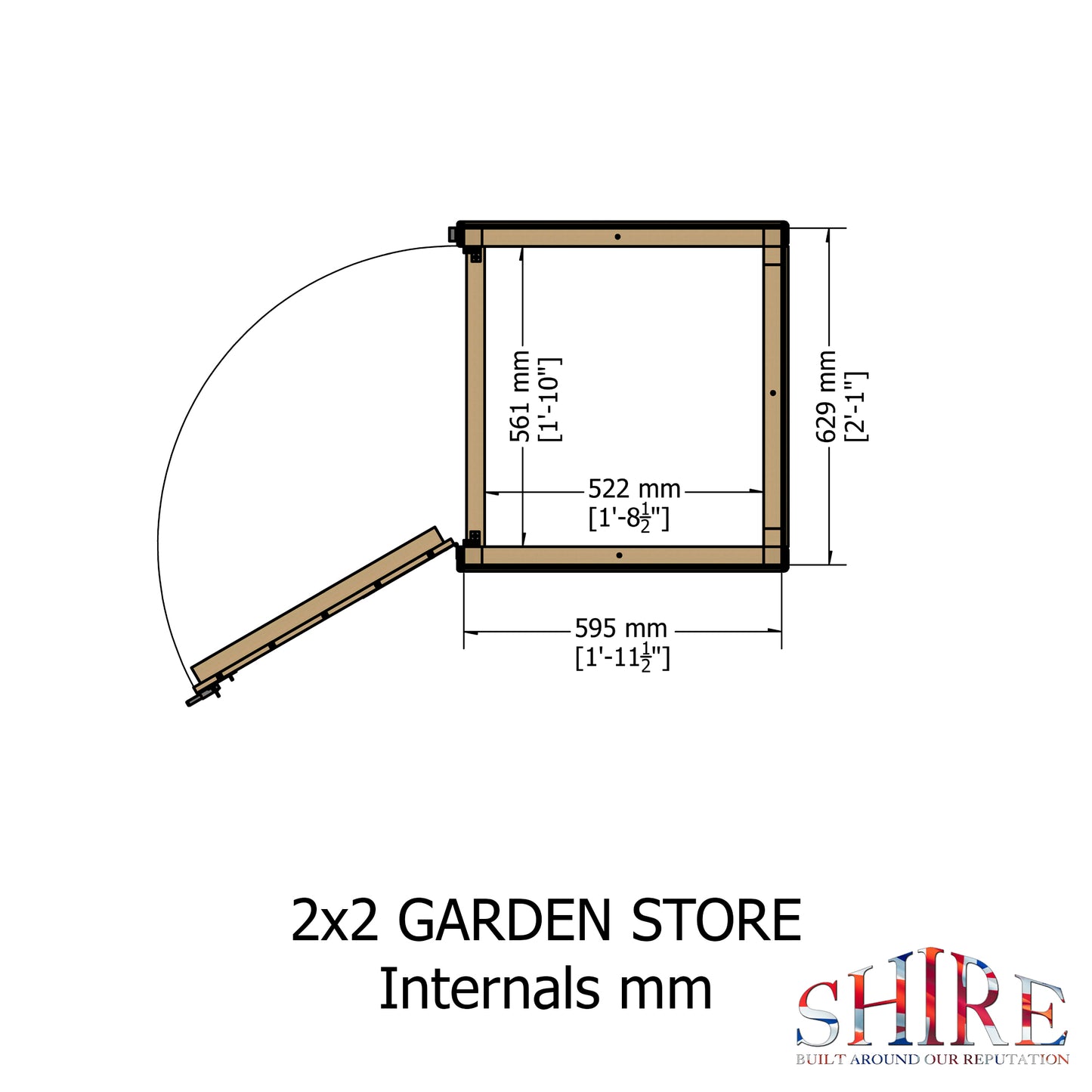 Garden Store Shiplap 2x2