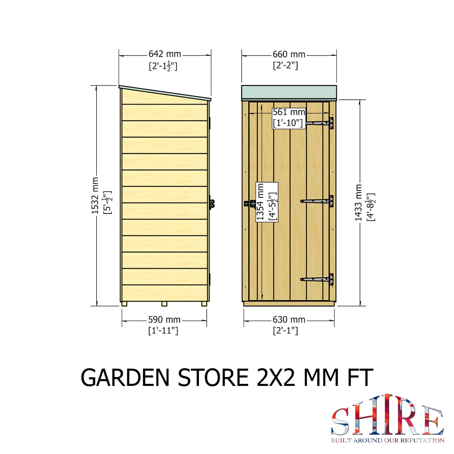 Garden Store Shiplap 2x2
