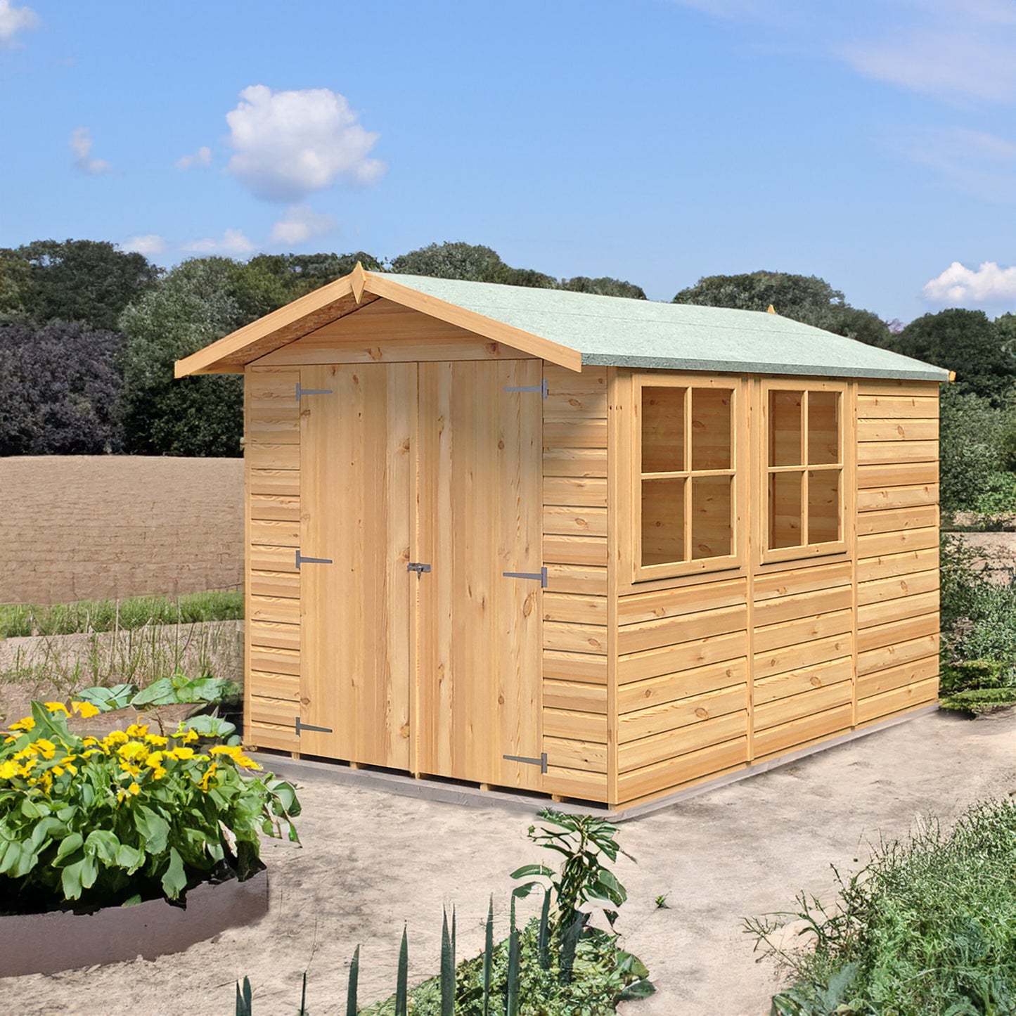 Guernsey 7 x 10 Shiplap Apex Shed