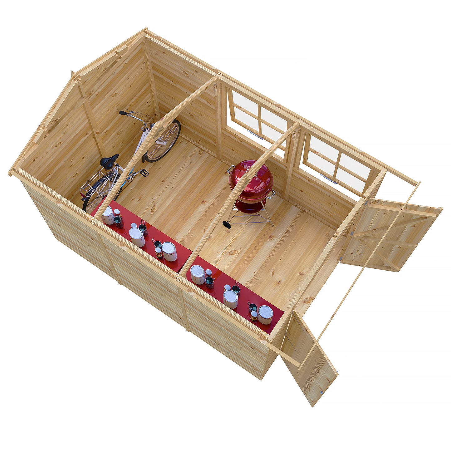Guernsey 7 x 10 Shiplap Apex Shed