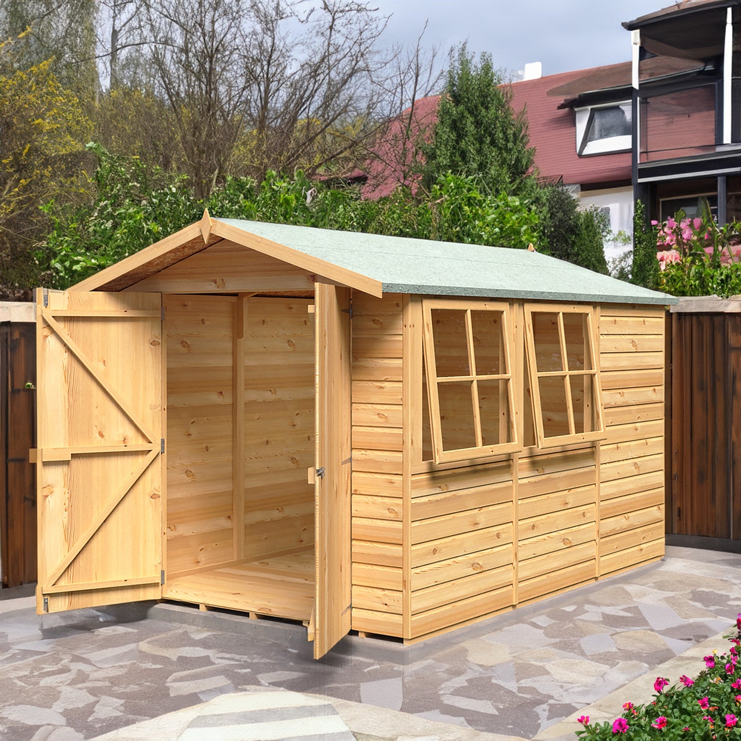 Guernsey 7 x 10 Shiplap Apex Shed