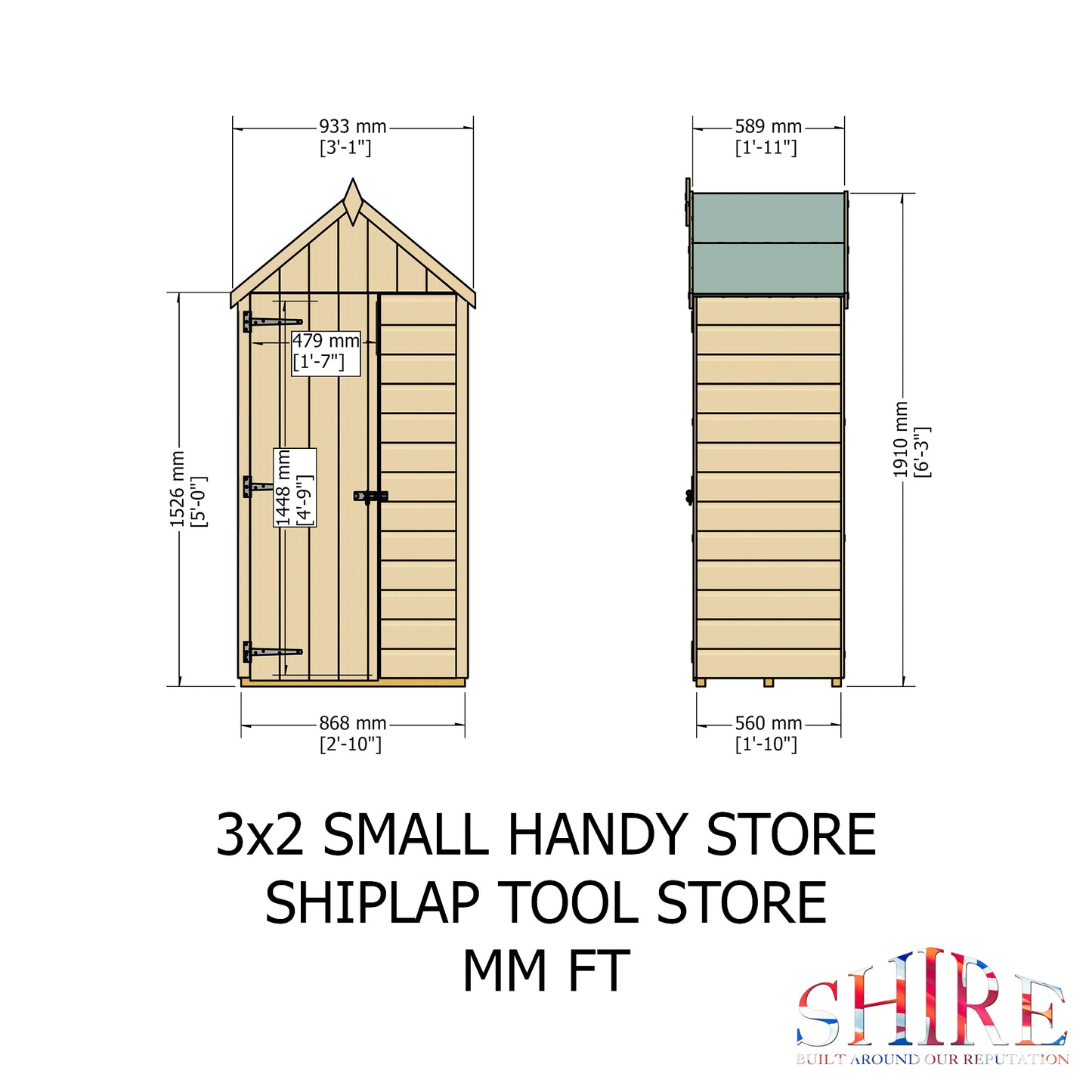 Handy Store 3x2 Shiplap