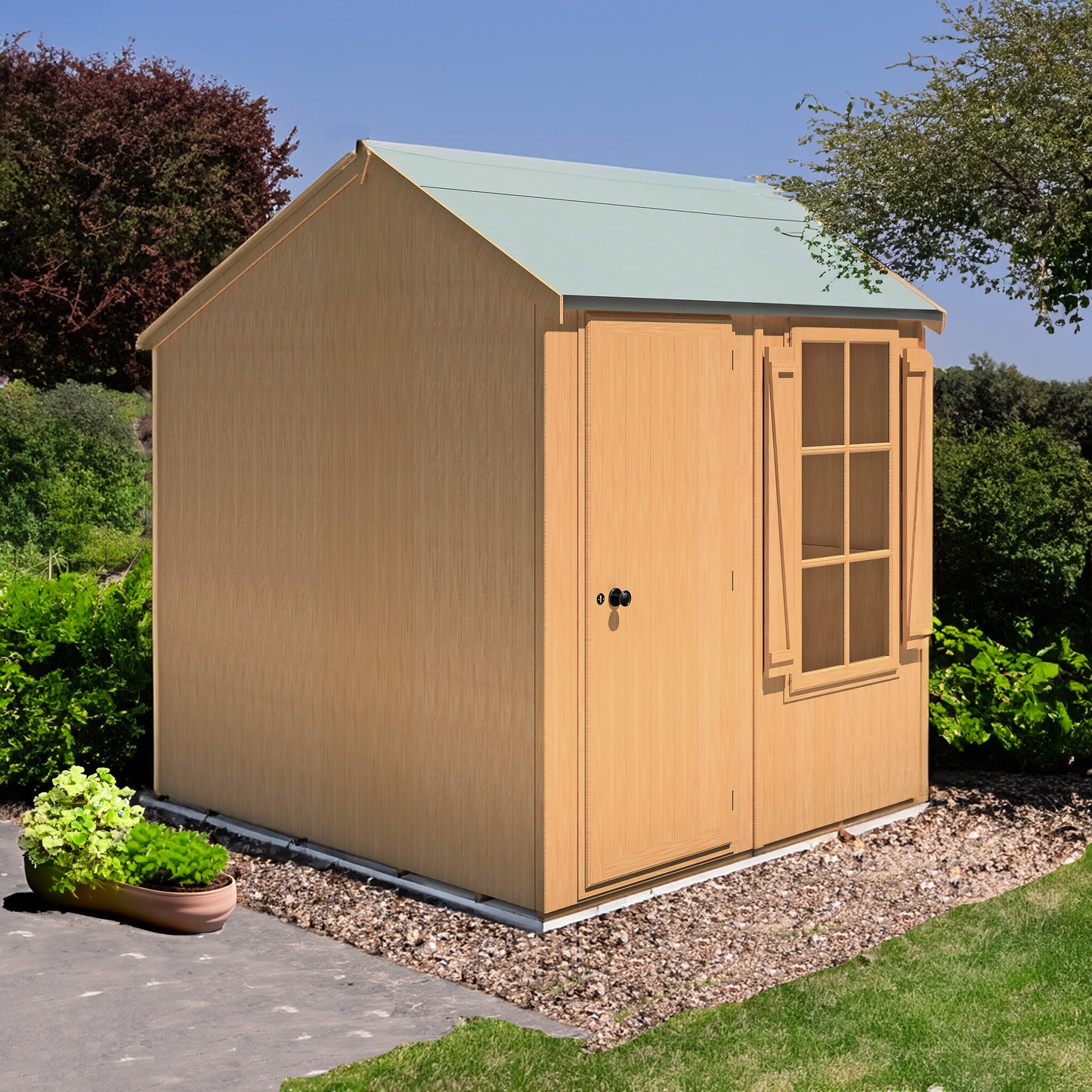 Holt 7 x 7 Shiplap Apex Shed