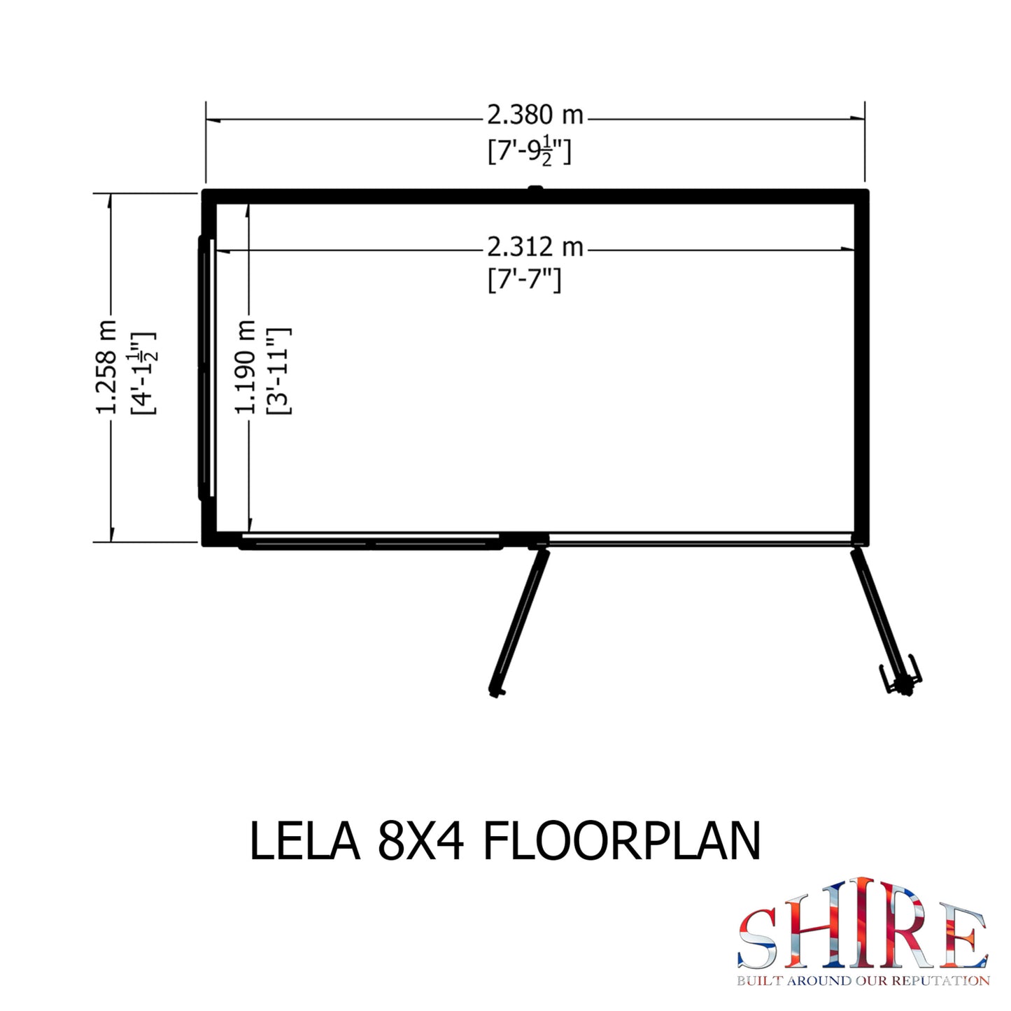 Lela Summerhouse 8x4