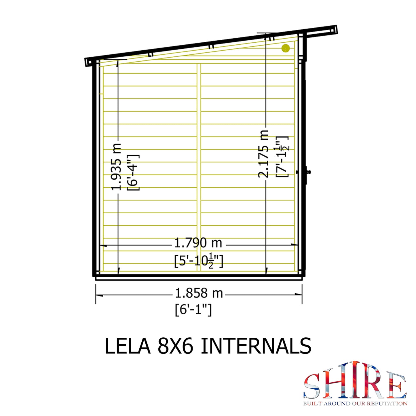 Lela Summerhouse 8x6