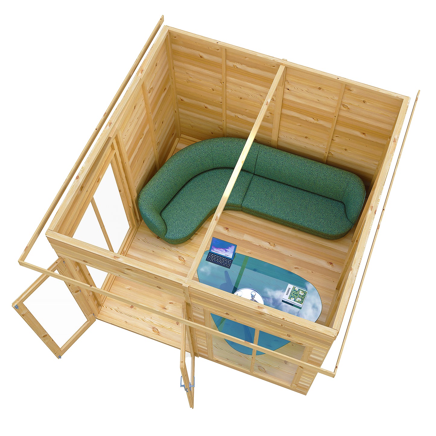 Lela Summerhouse 8x8