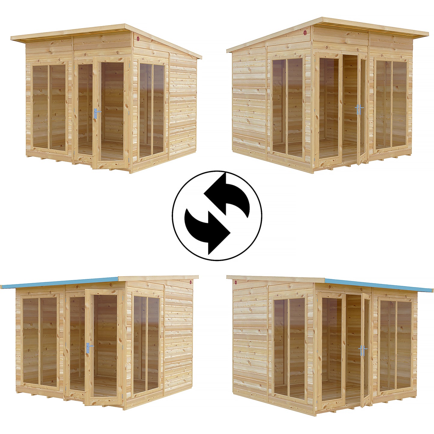 Lela Summerhouse 8x8