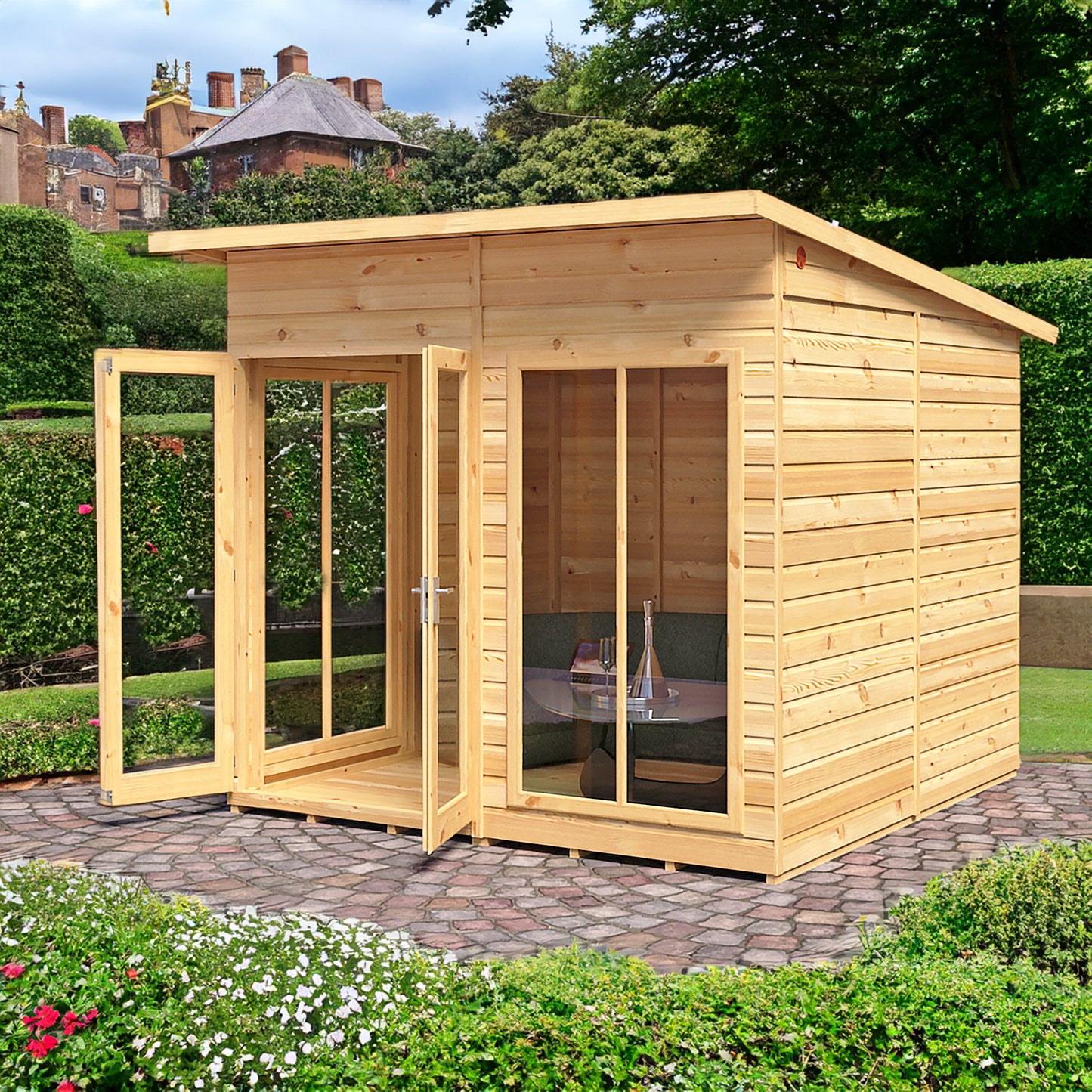 Lela Summerhouse 8x8
