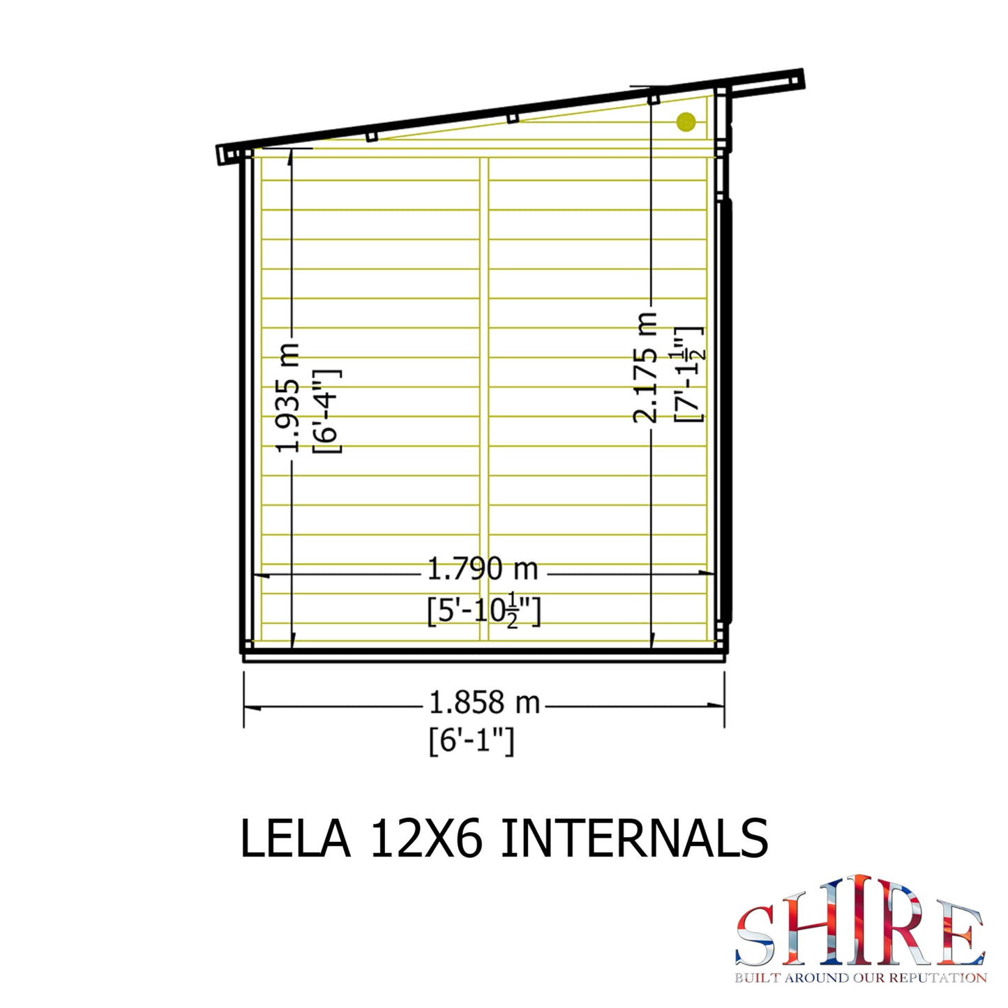 Lela Summerhouse 12x6