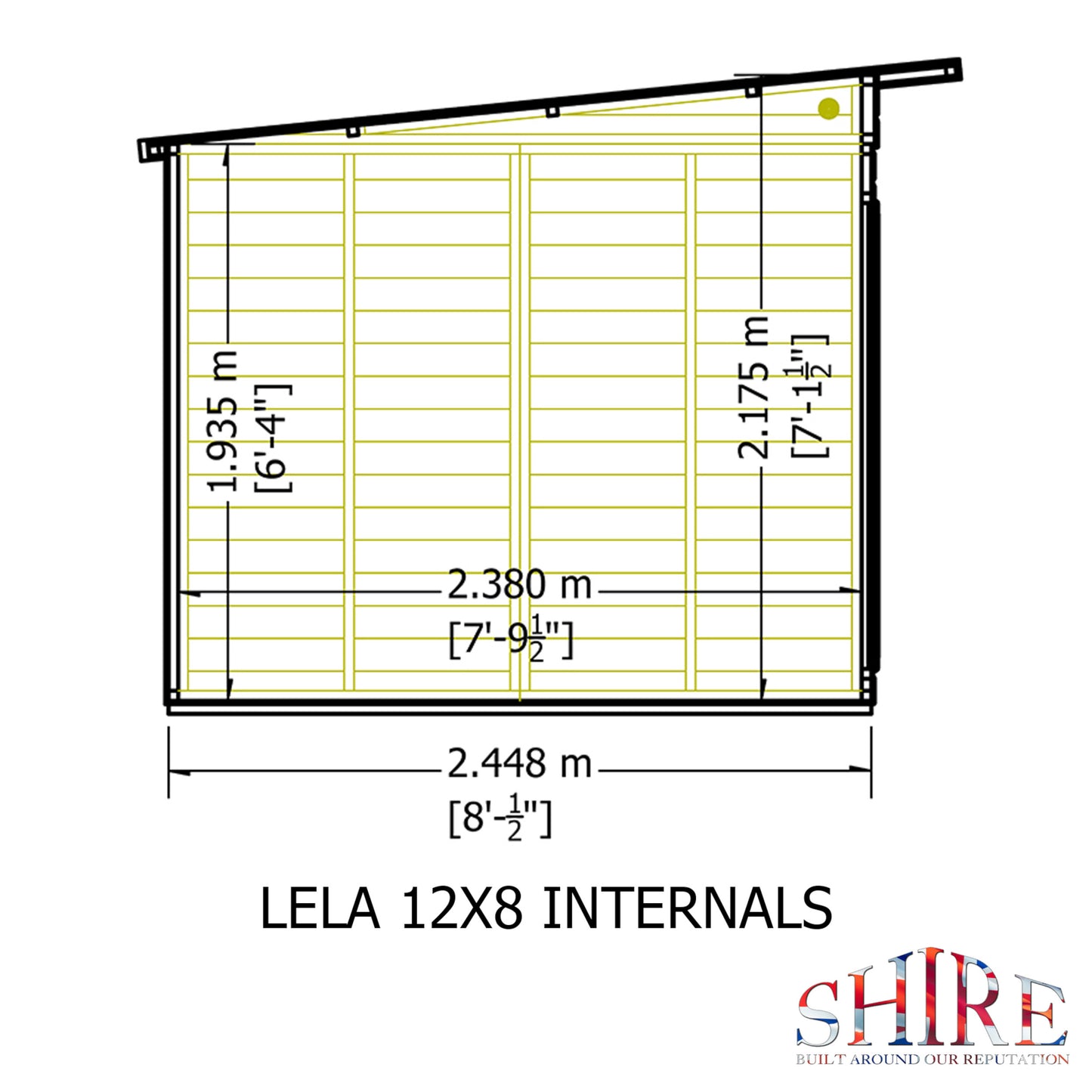 Lela Summerhouse 12x8