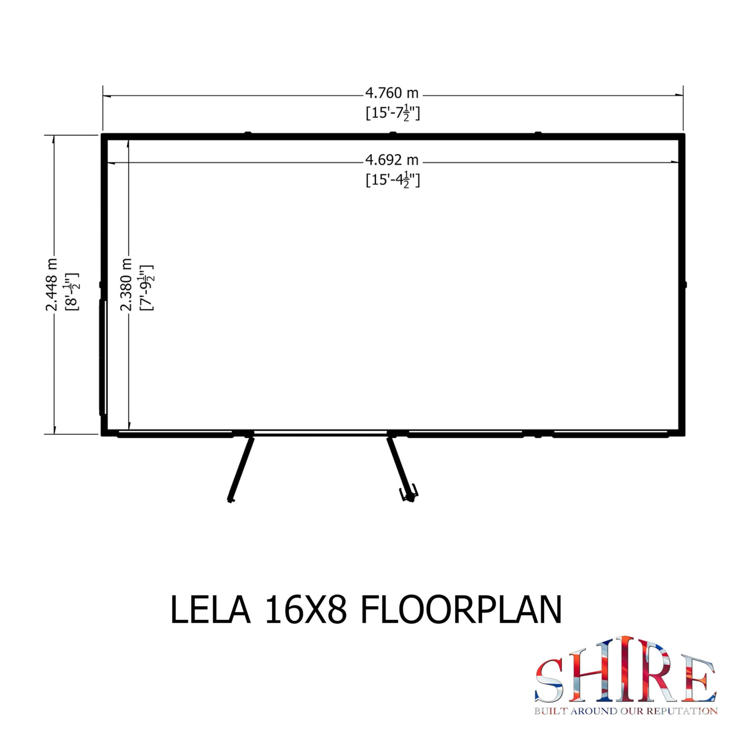 Lela Summerhouse 16x8