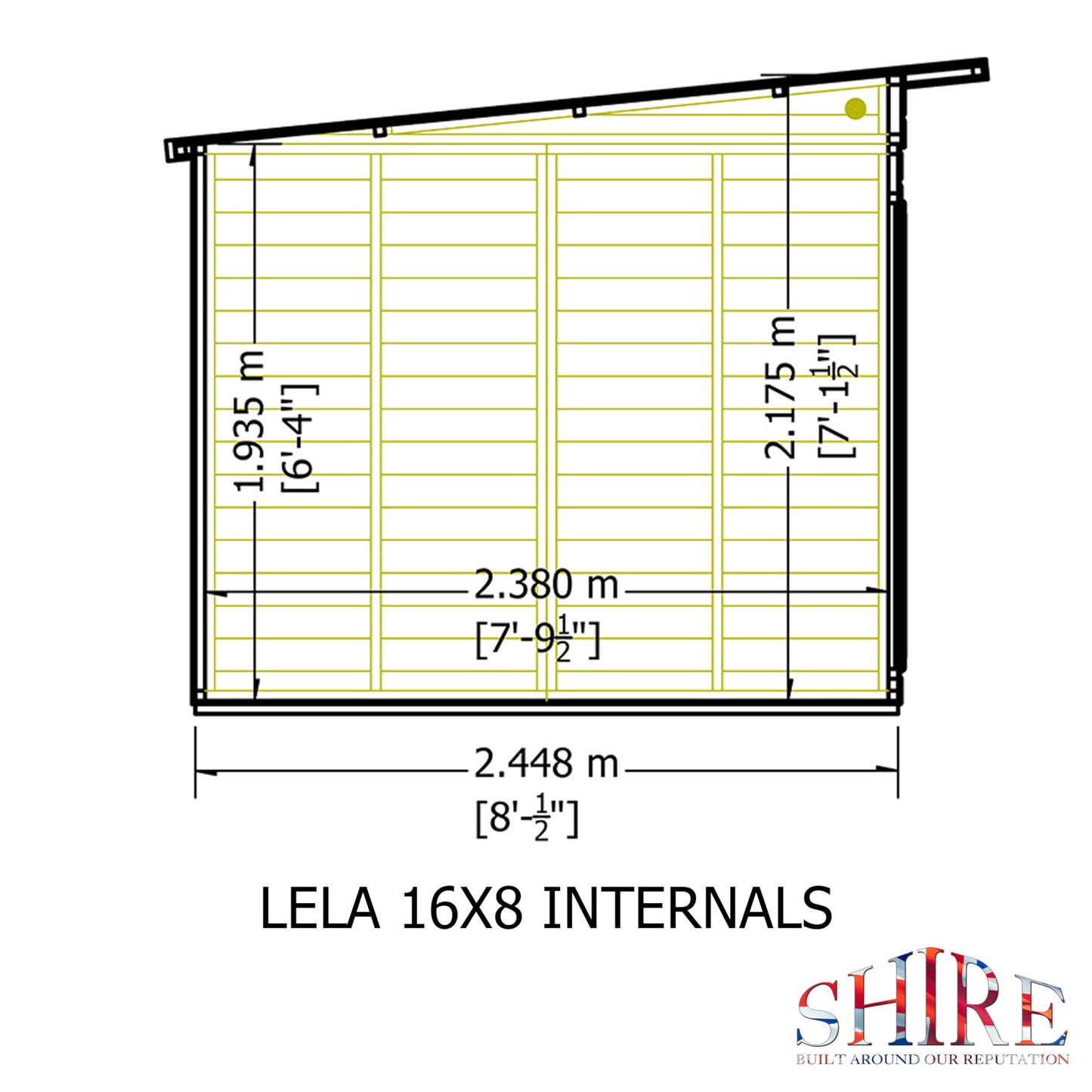 Lela Summerhouse 16x8