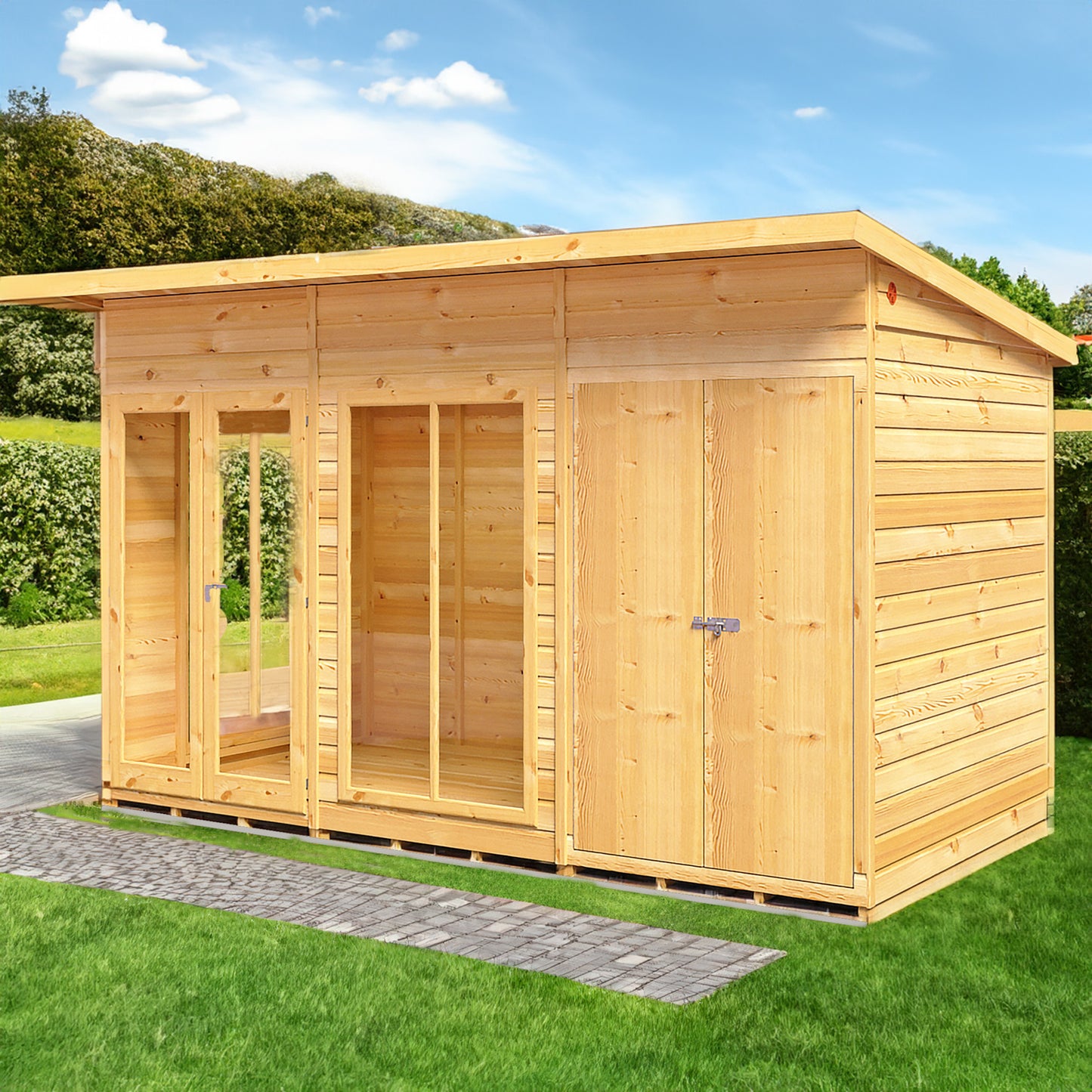 Lela Summerhouse 12x6 inc Storage