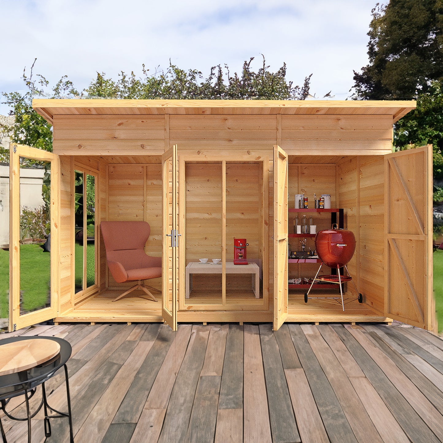 Lela Summerhouse 12x6 inc Storage
