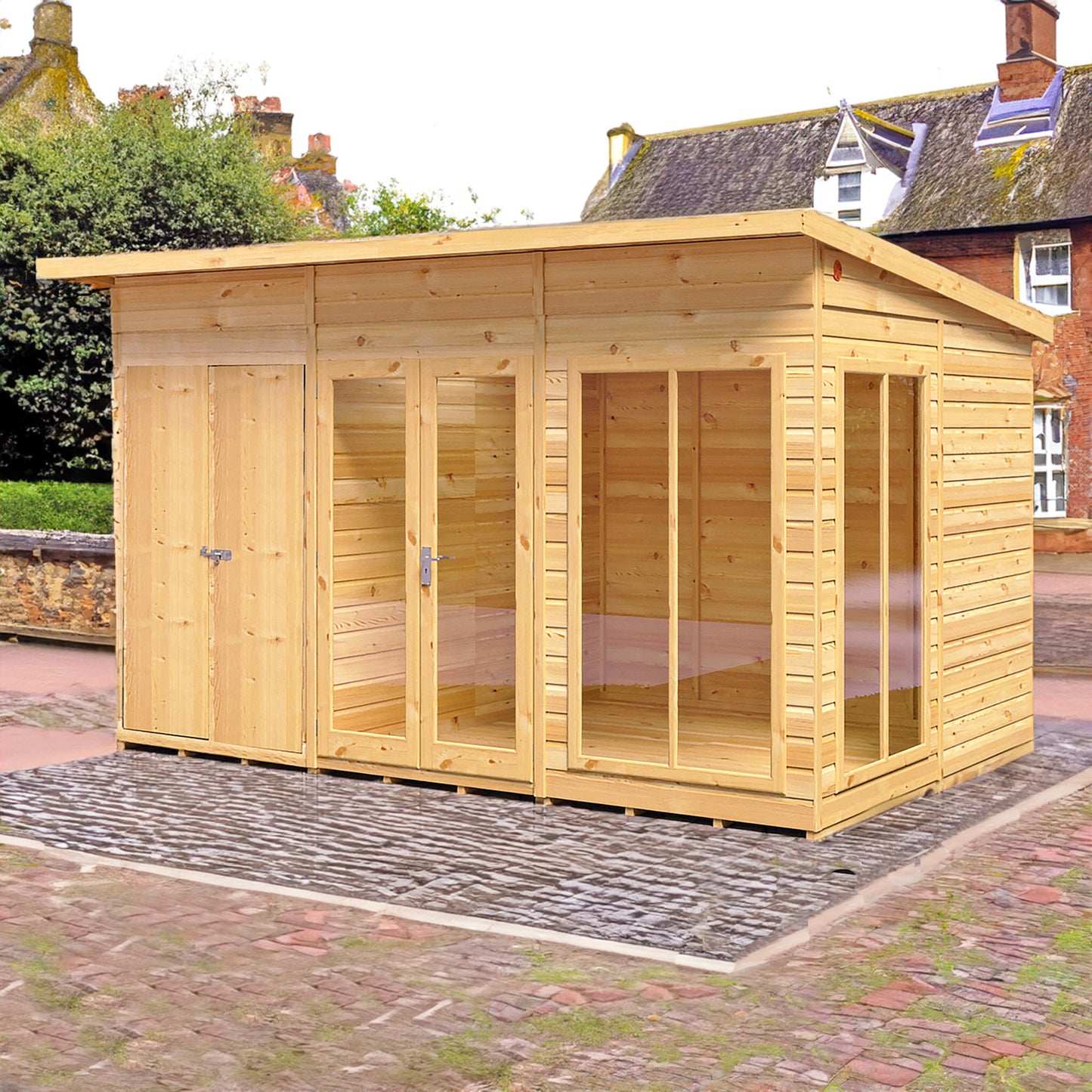 Lela Summerhouse 12x8 inc Storage