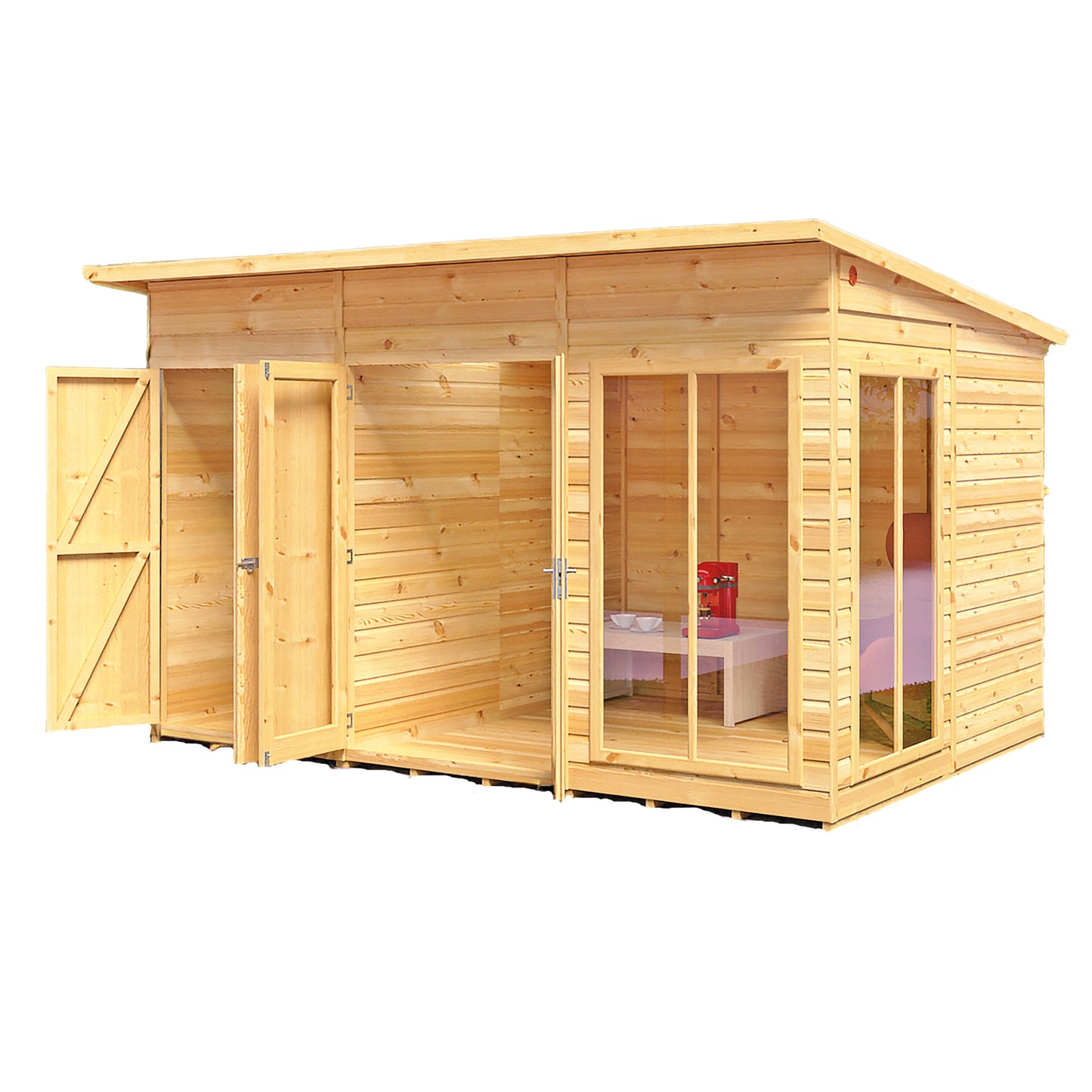 Lela Summerhouse 12x8 inc Storage