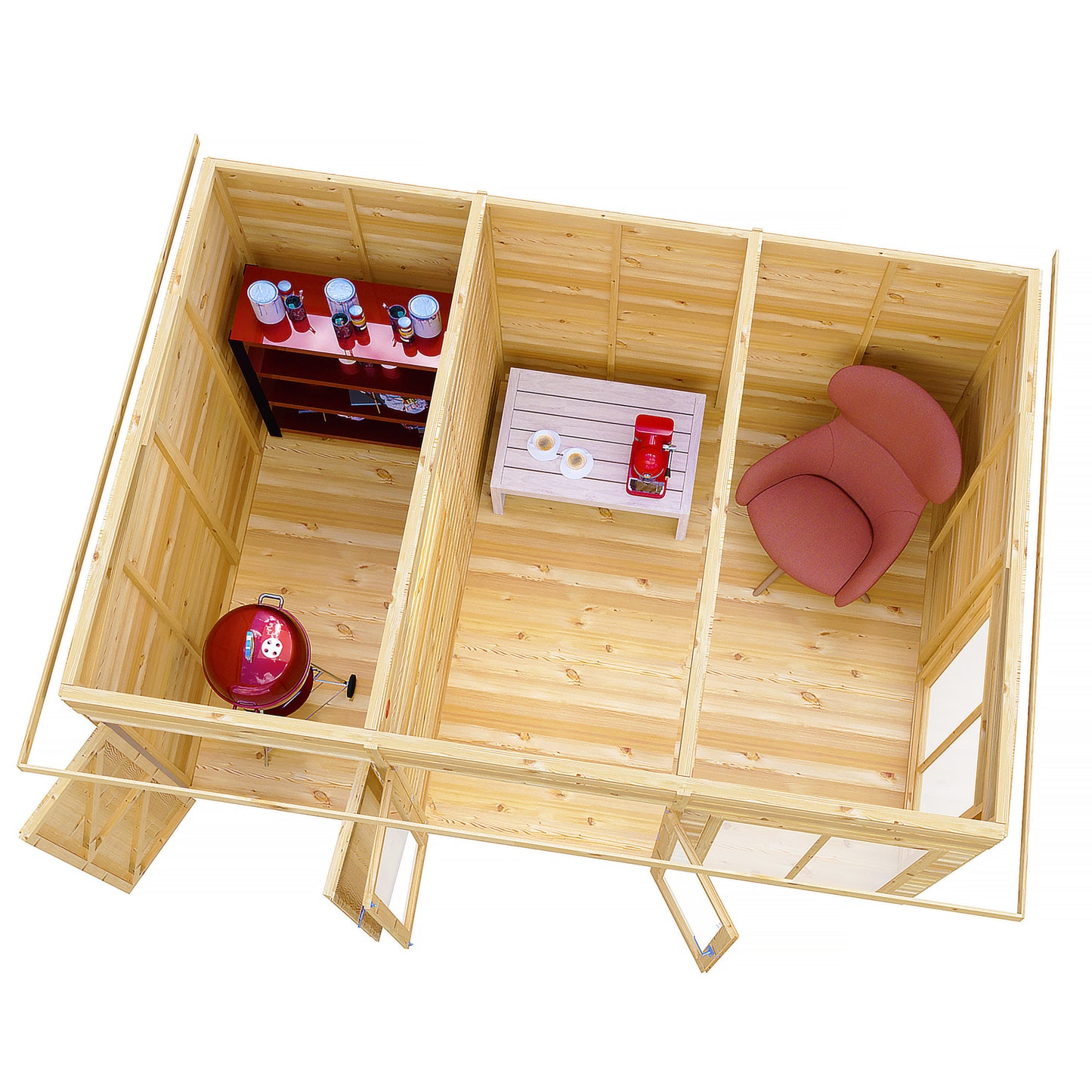 Lela Summerhouse 12x8 inc Storage