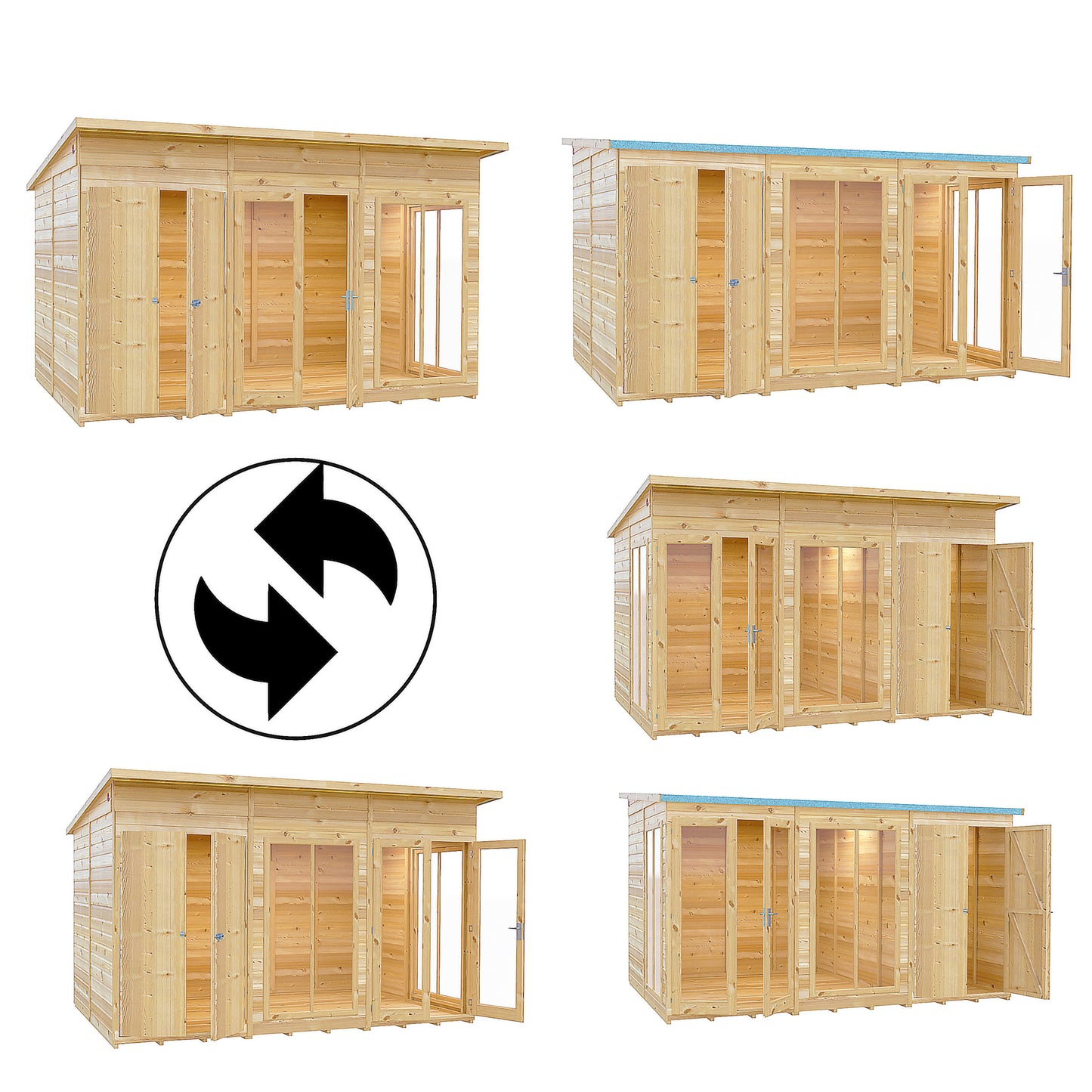 Lela Summerhouse 12x8 inc Storage