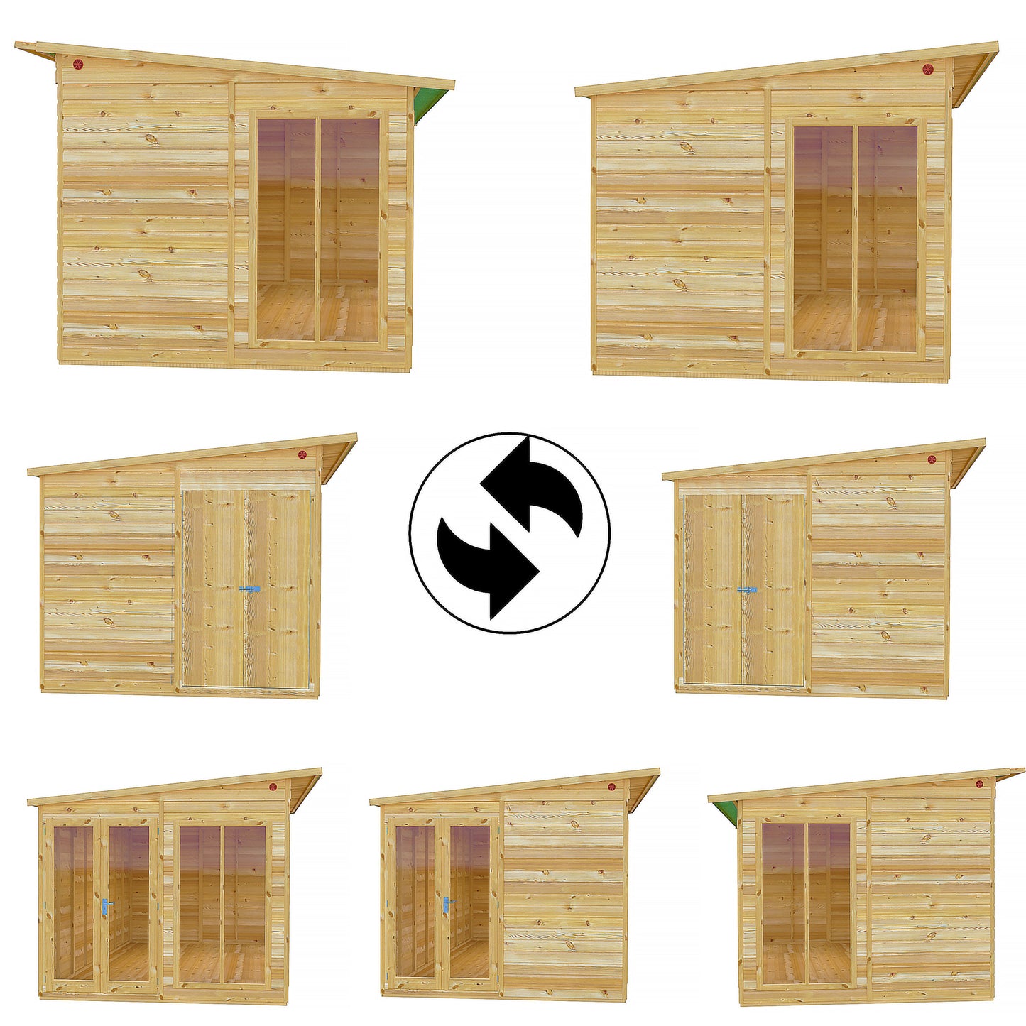 Lela Summerhouse 12x8 inc Storage