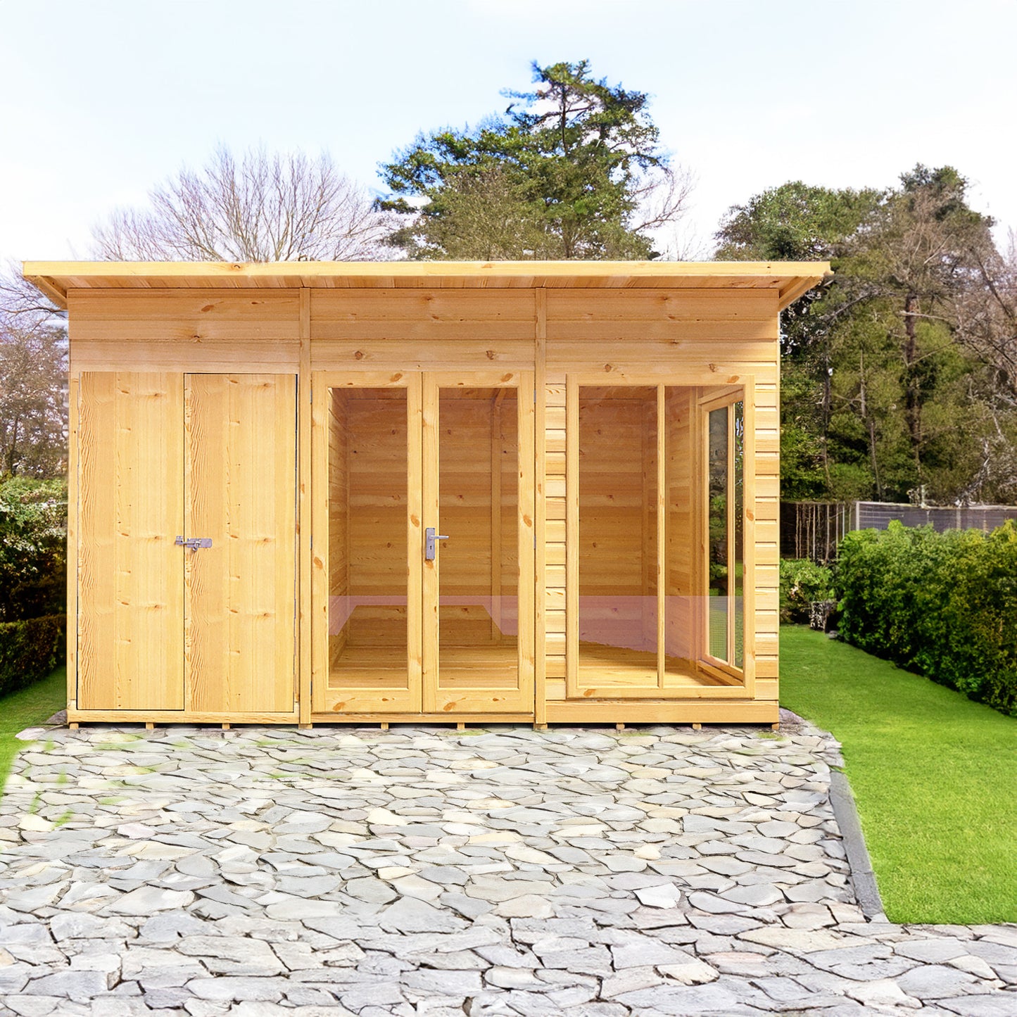 Lela Summerhouse 12x8 inc Storage