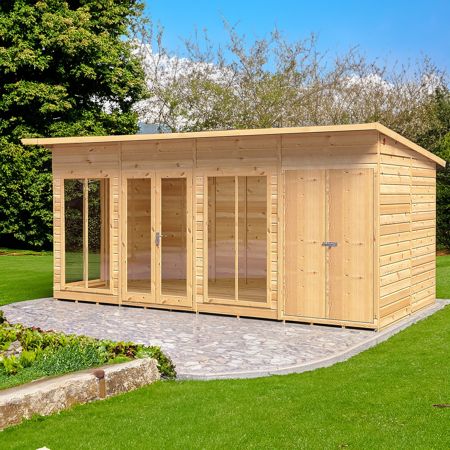 Lela Summerhouse 16x8 inc Storage