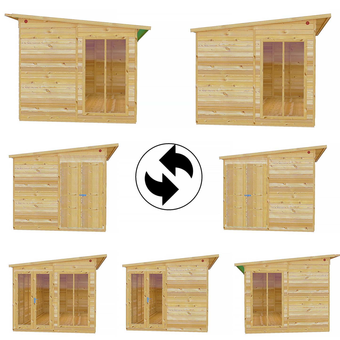 Lela Summerhouse 16x8 inc Storage