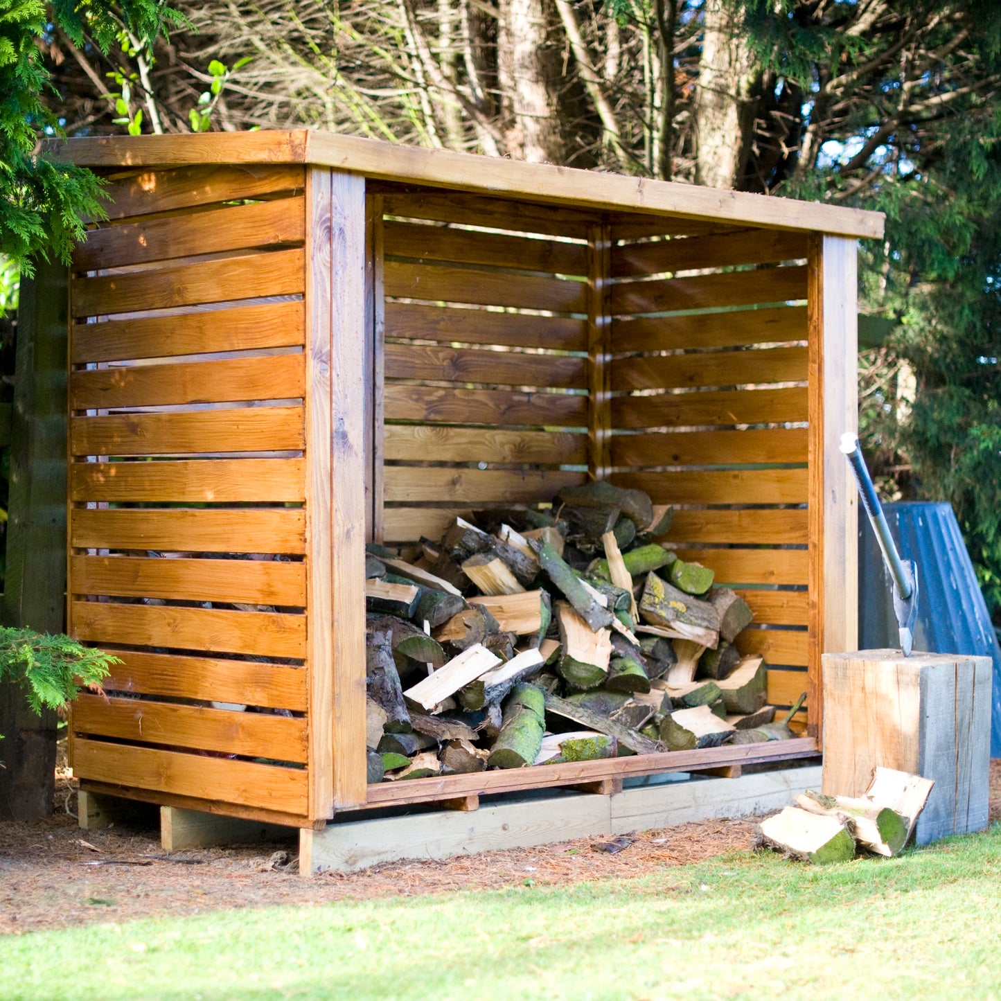 Large Heavy Duty Log Store