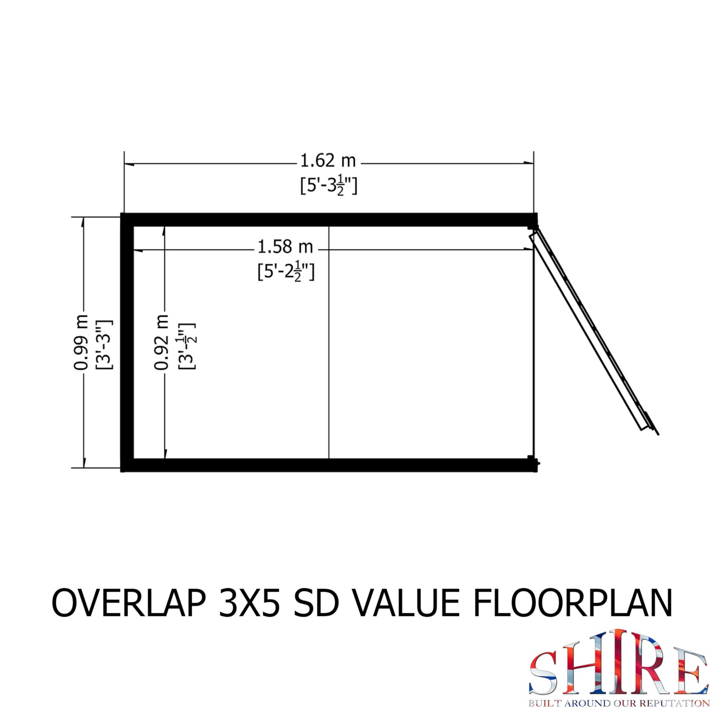Garden Value Overlap 3x5 SD Value