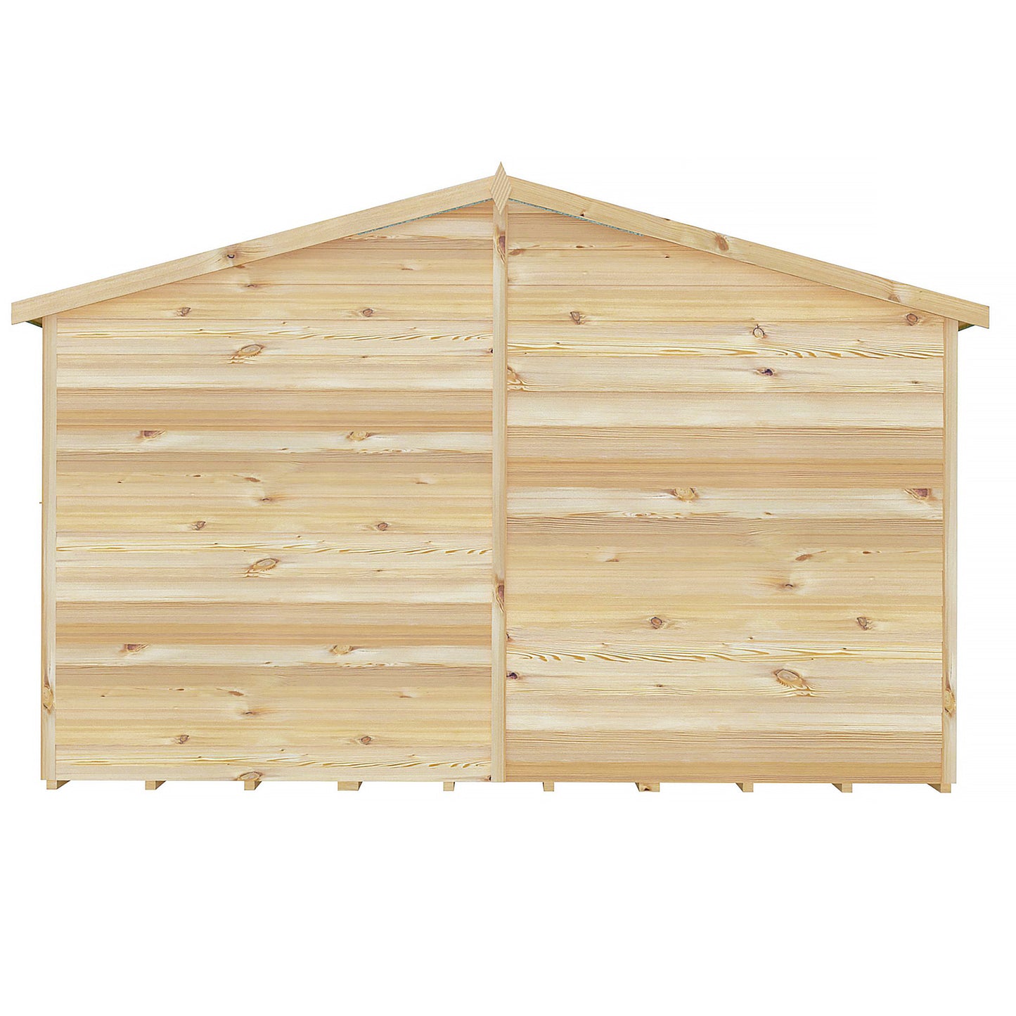 Garden Value Overlap 10 x 10 Apex Shed