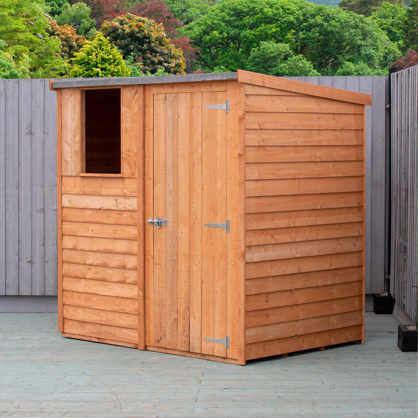 Garden Value Overlap 6 x 4 Pent Shed