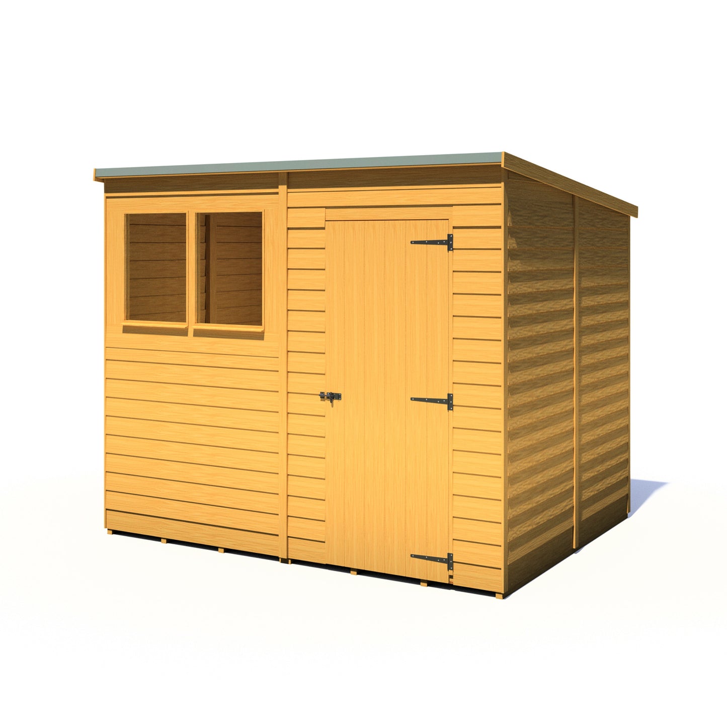 Garden Value Overlap 8 x 6 Pent Shed