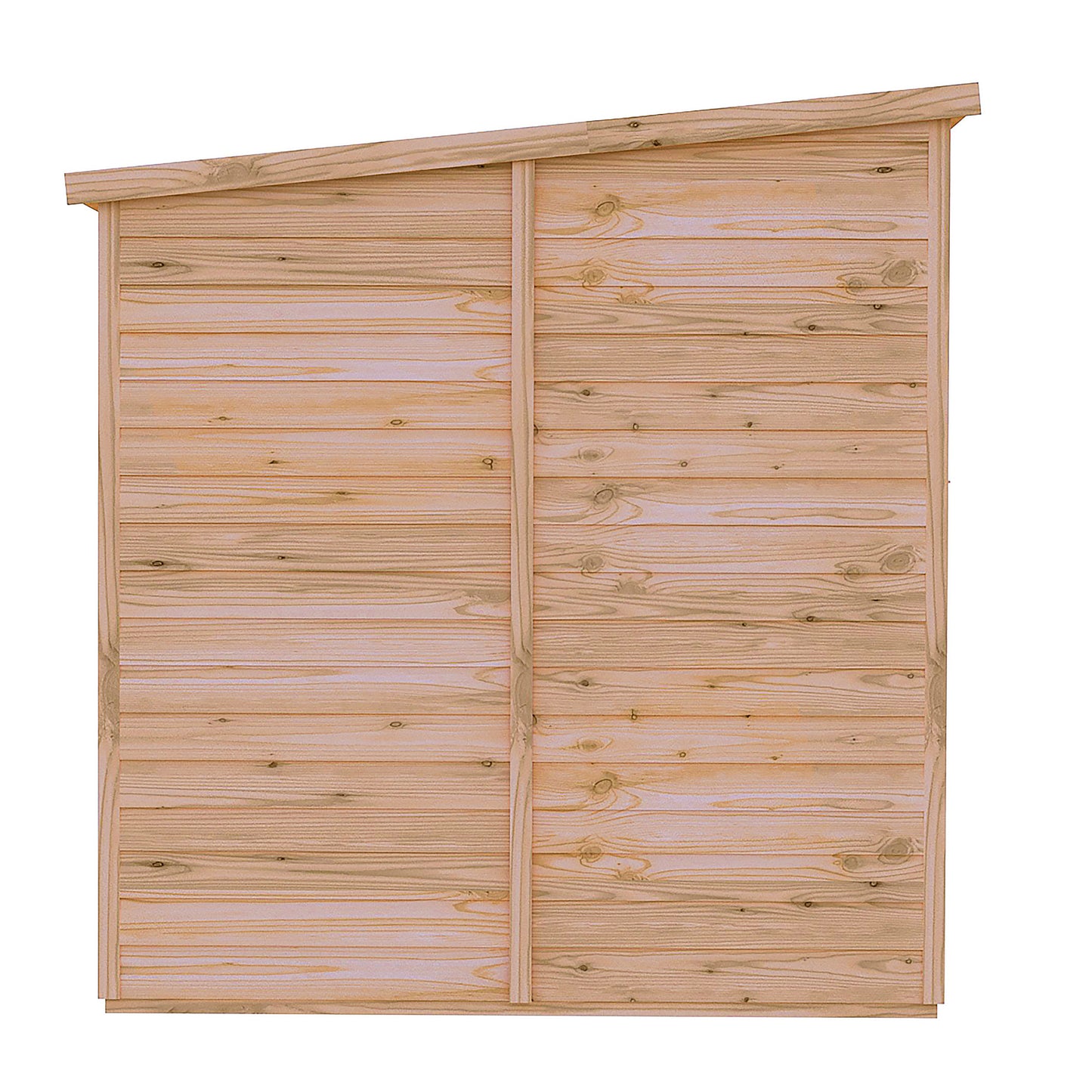 Garden Value 16 x 6 Overlap Pent Shed with windows