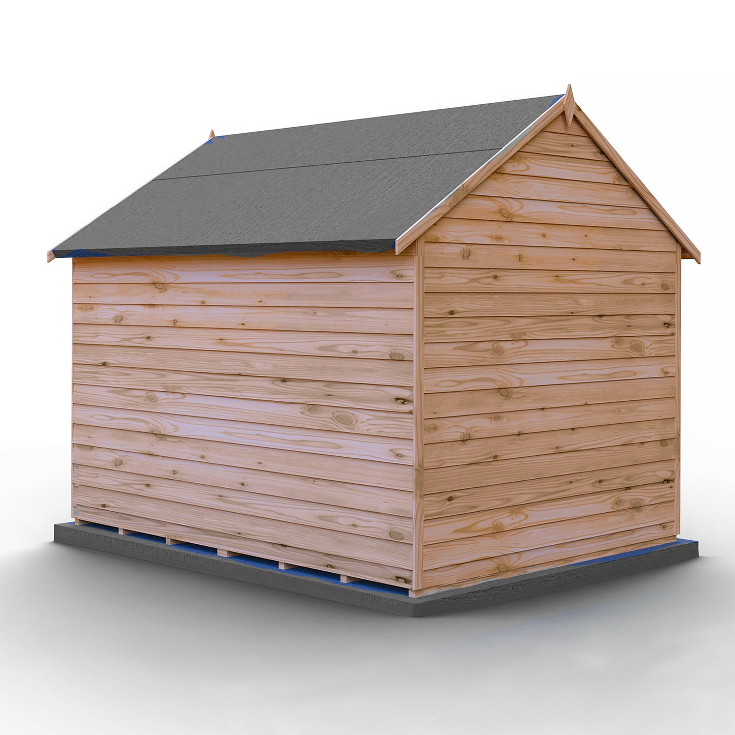 Garden Value Overlap 8 x 6 Shed with Window