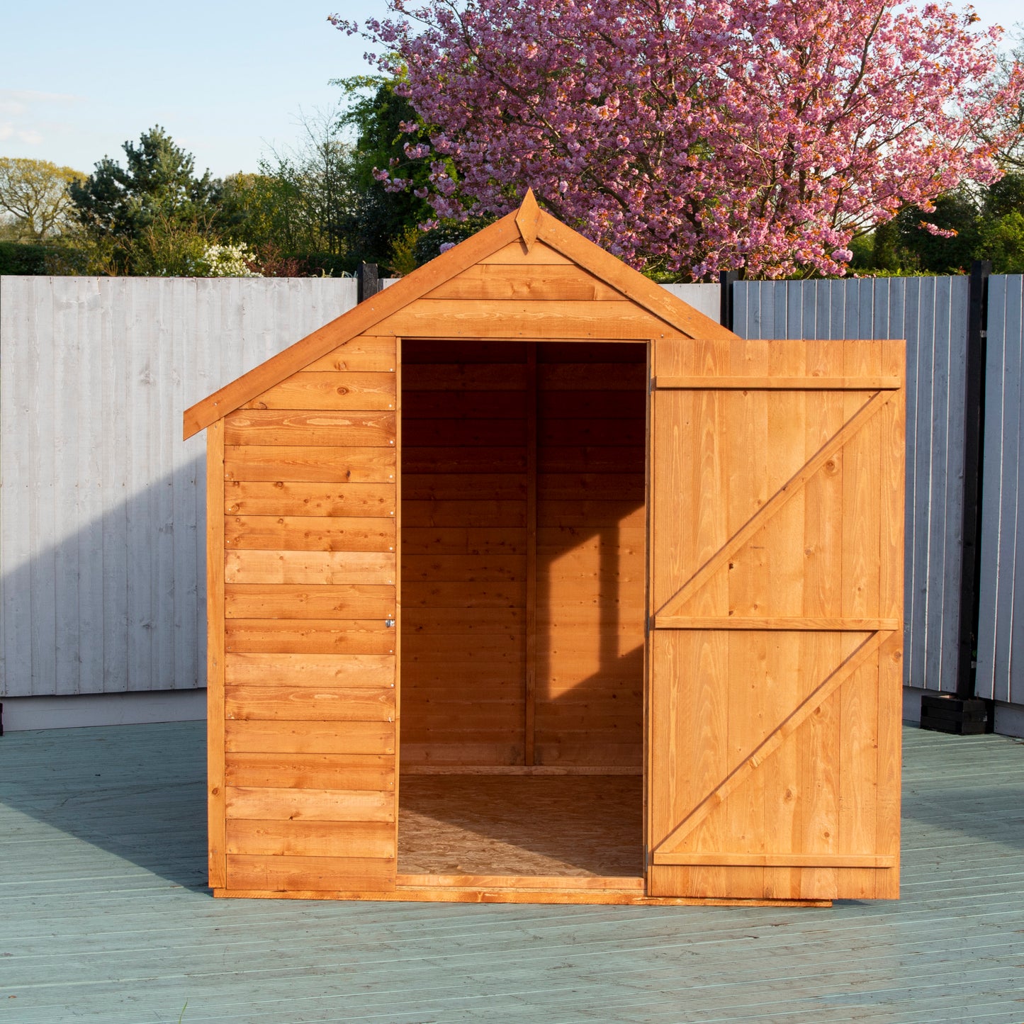 Garden Value Overlap 8 x 6 Shed with Window