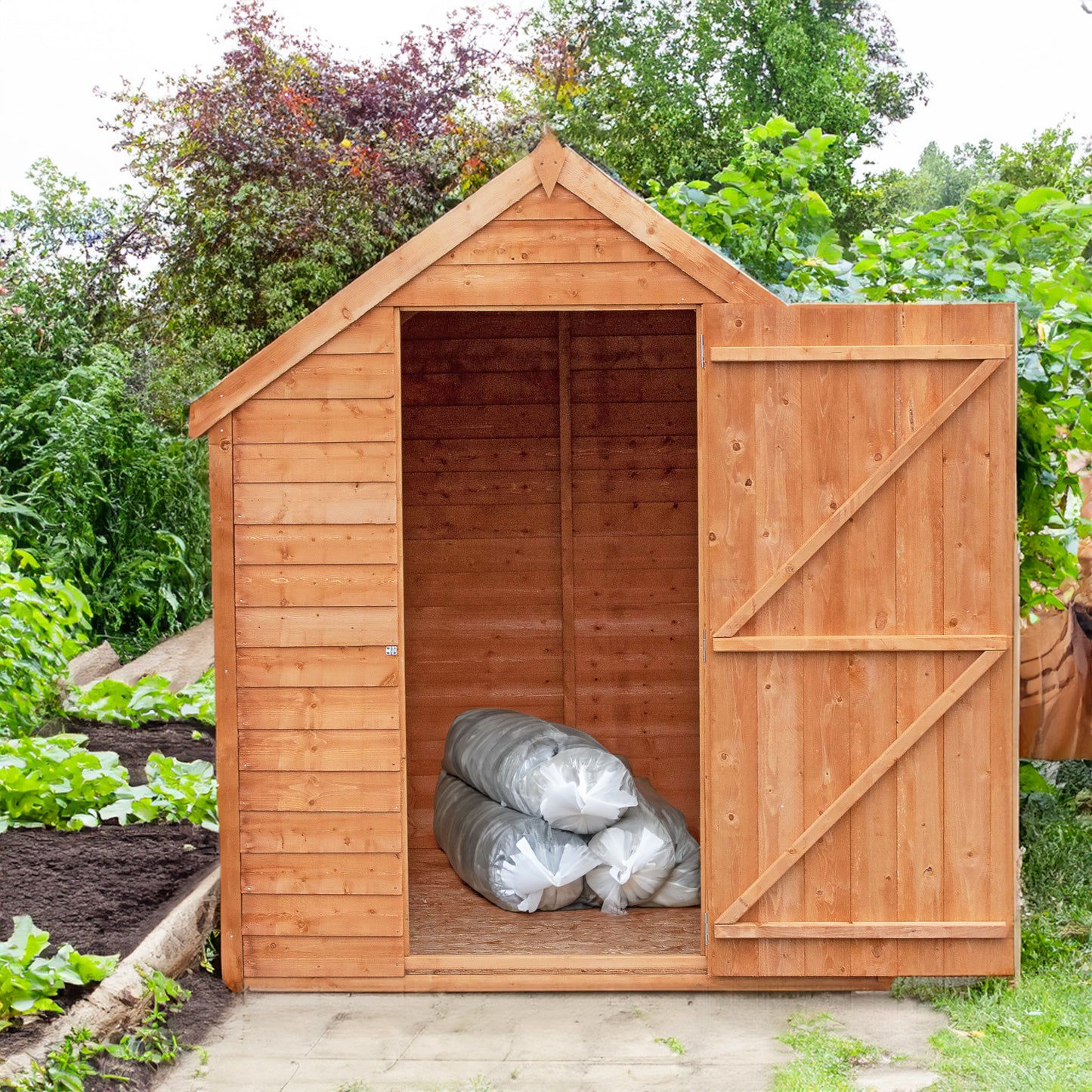 Garden Value Overlap 7 x 5 Shed with window
